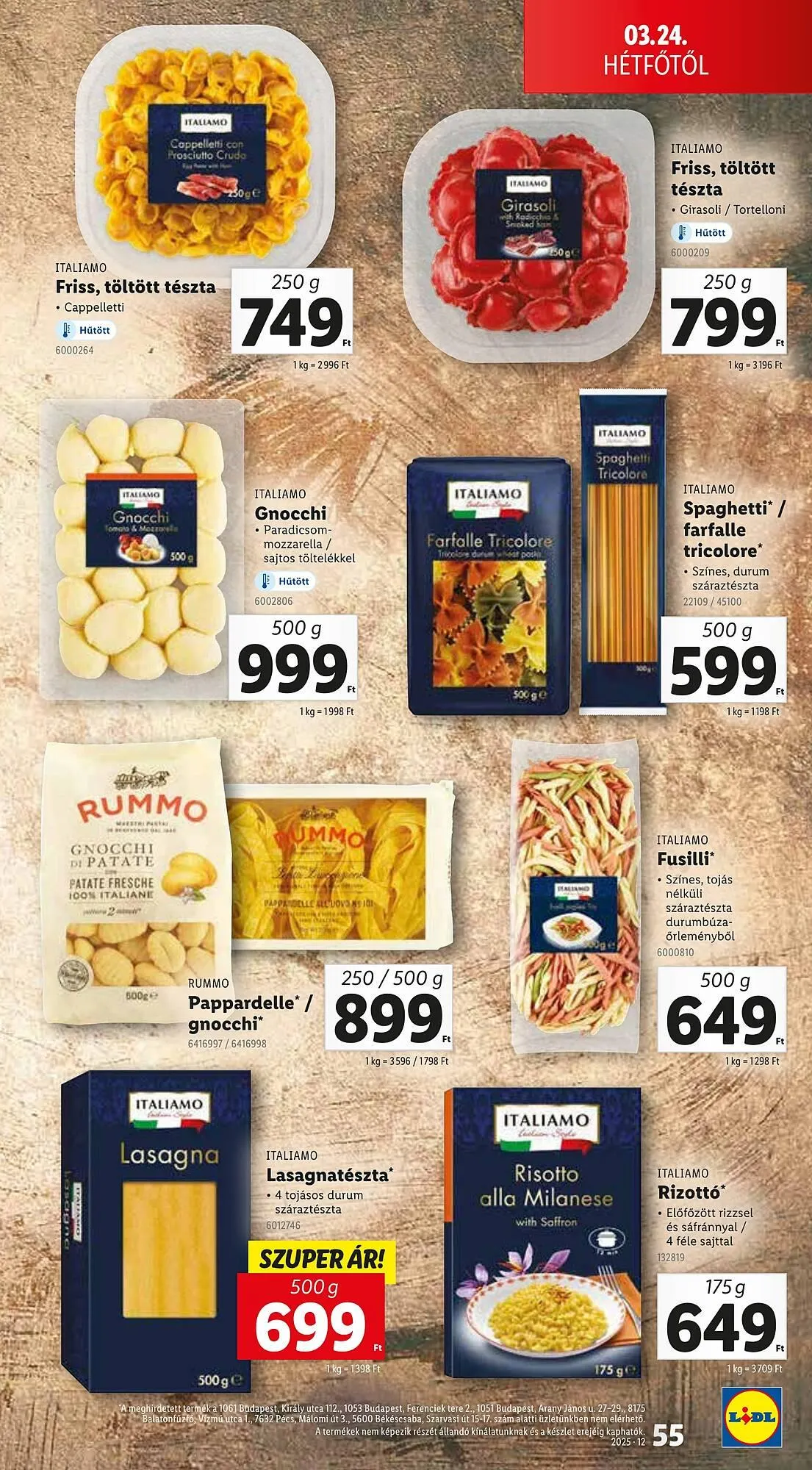 Katalógus Lidl akciós újság március 20.-tól március 26.-ig 2025. - Oldal 55