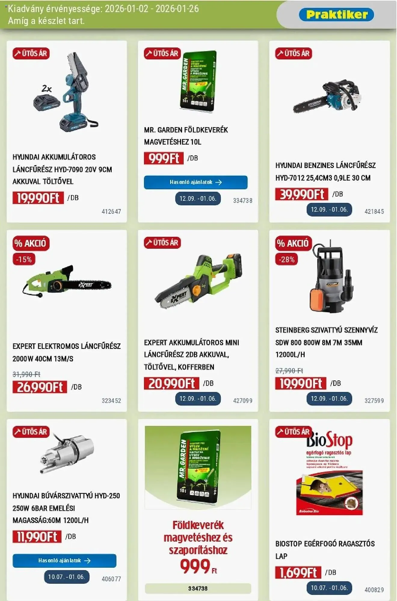 Katalógus Praktiker akciós újság január 2.-tól január 26.-ig 2026. - Oldal 27