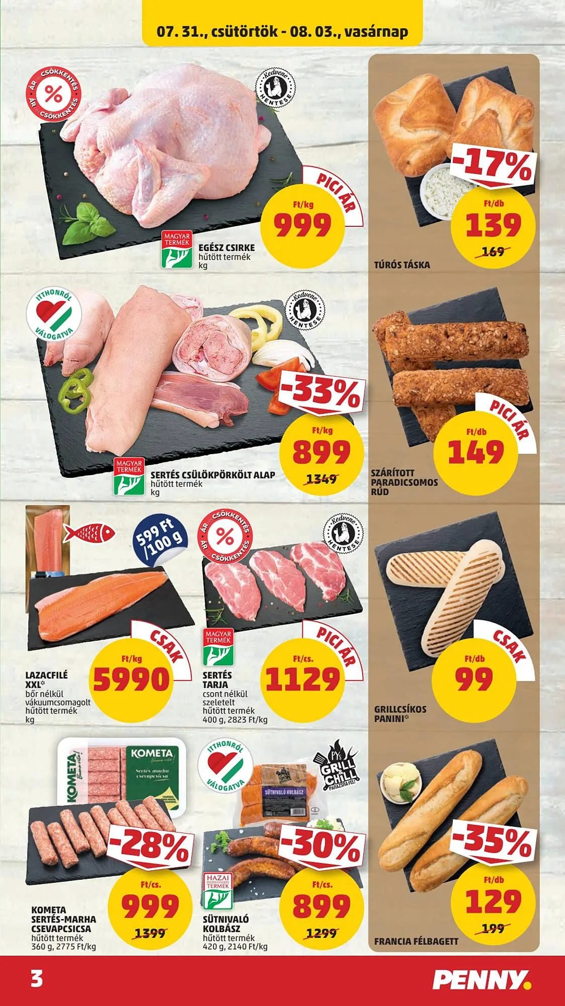 Katalógus PENNY akciós újság július 31.-tól augusztus 6.-ig 2025. - Oldal 3