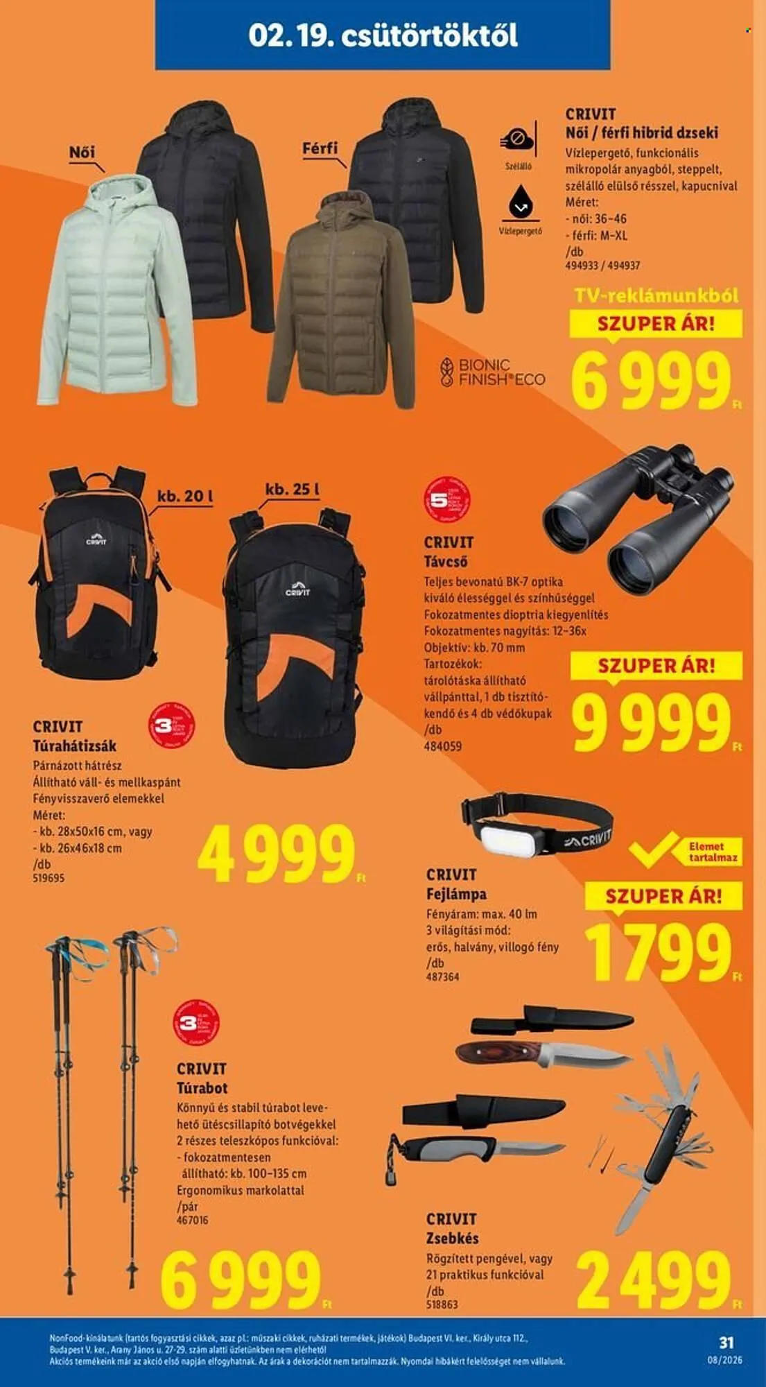 Katalógus Lidl akciós újság február 19.-tól február 25.-ig 2026. - Oldal 31