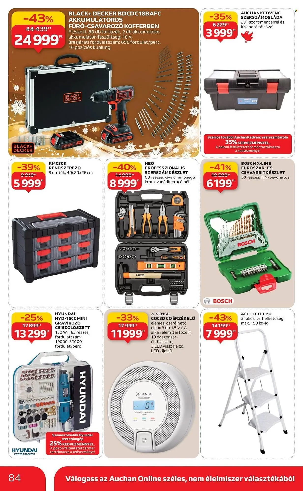 Katalógus Auchan akciós újság december 4.-tól december 10.-ig 2025. - Oldal 84