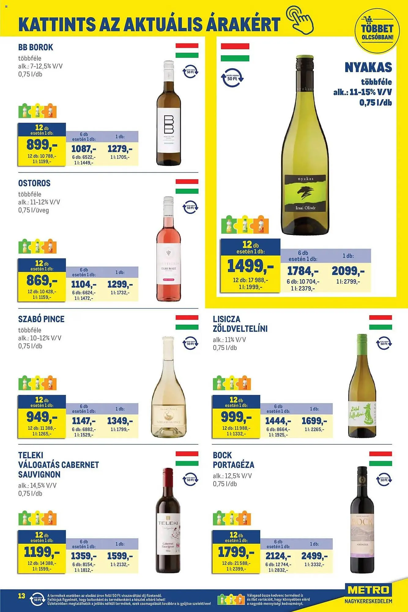 Katalógus Metro akciós újság április 7.-tól április 30.-ig 2026. - Oldal 13