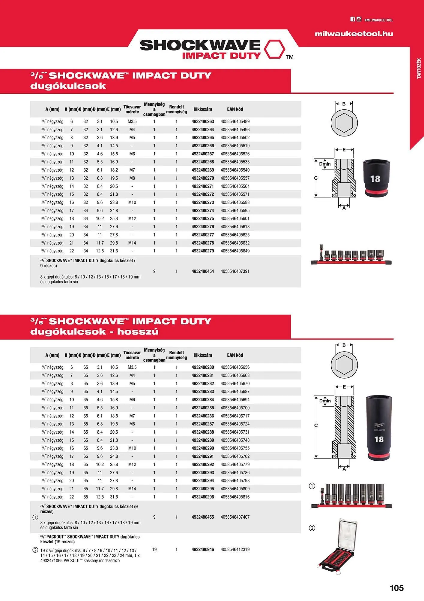 Katalógus Milwaukee akciós újság szeptember 16.-tól december 31.-ig 2025. - Oldal 105