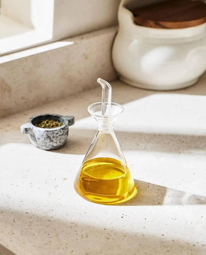 BOROSILICATE GLASS CRUET