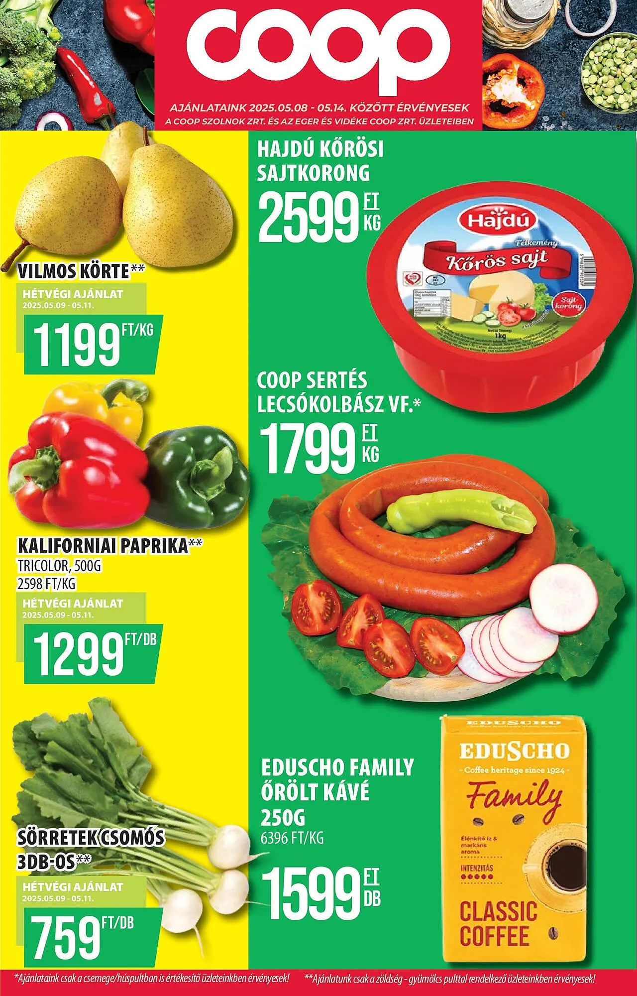 Katalógus Coop akciós újság május 8.-tól május 14.-ig 2025. - Oldal 1
