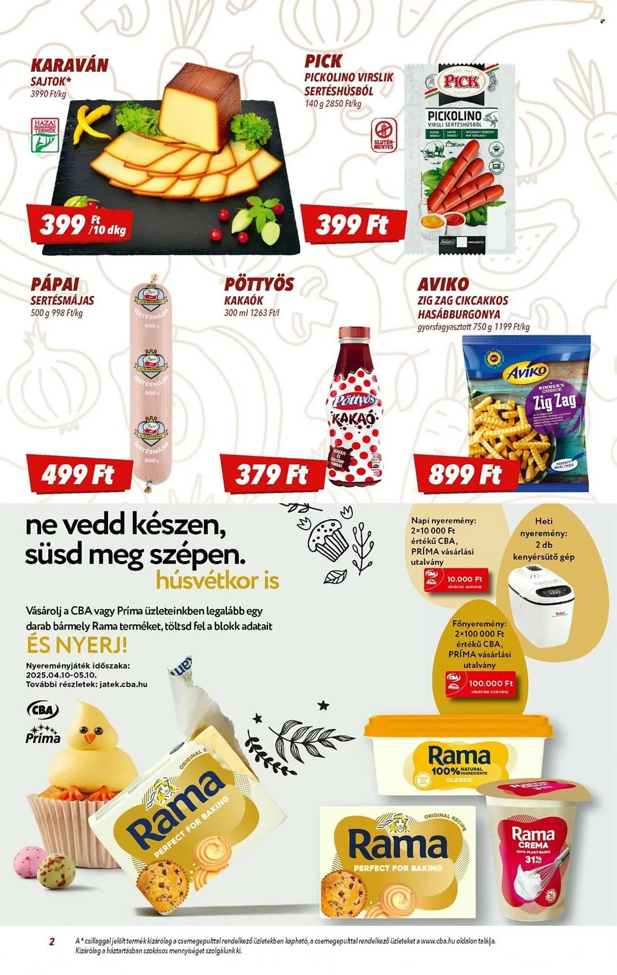 Katalógus CBA akciós újság április 17.-tól április 23.-ig 2025. - Oldal 2