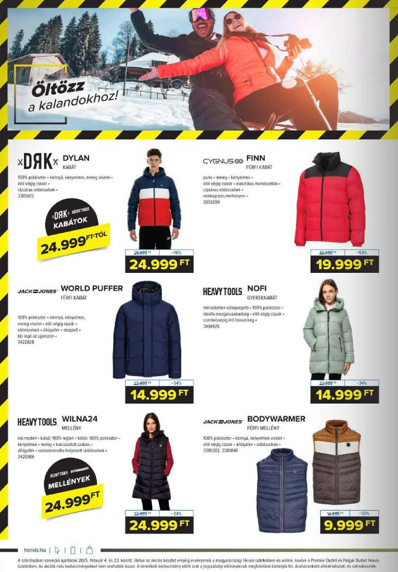 Katalógus Hervis akciós újság február 4.-tól február 23.-ig 2025. - Oldal 4