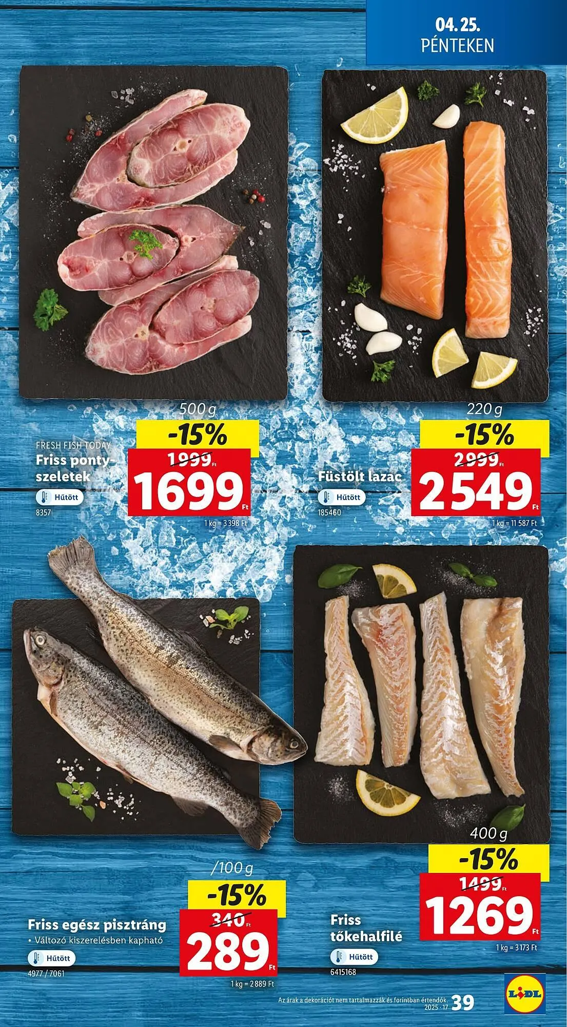 Katalógus Lidl akciós újság április 24.-tól április 29.-ig 2025. - Oldal 39