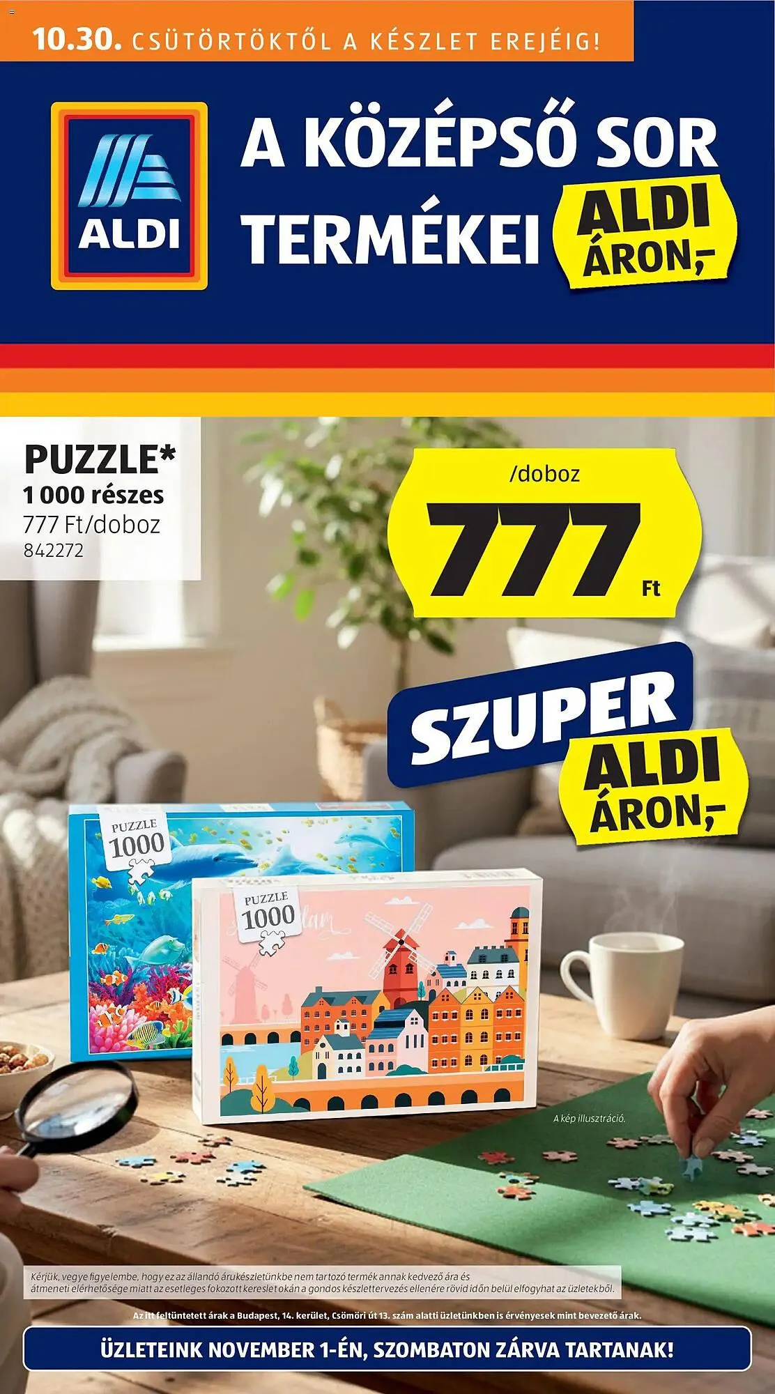 ALDI akciós újság - 1