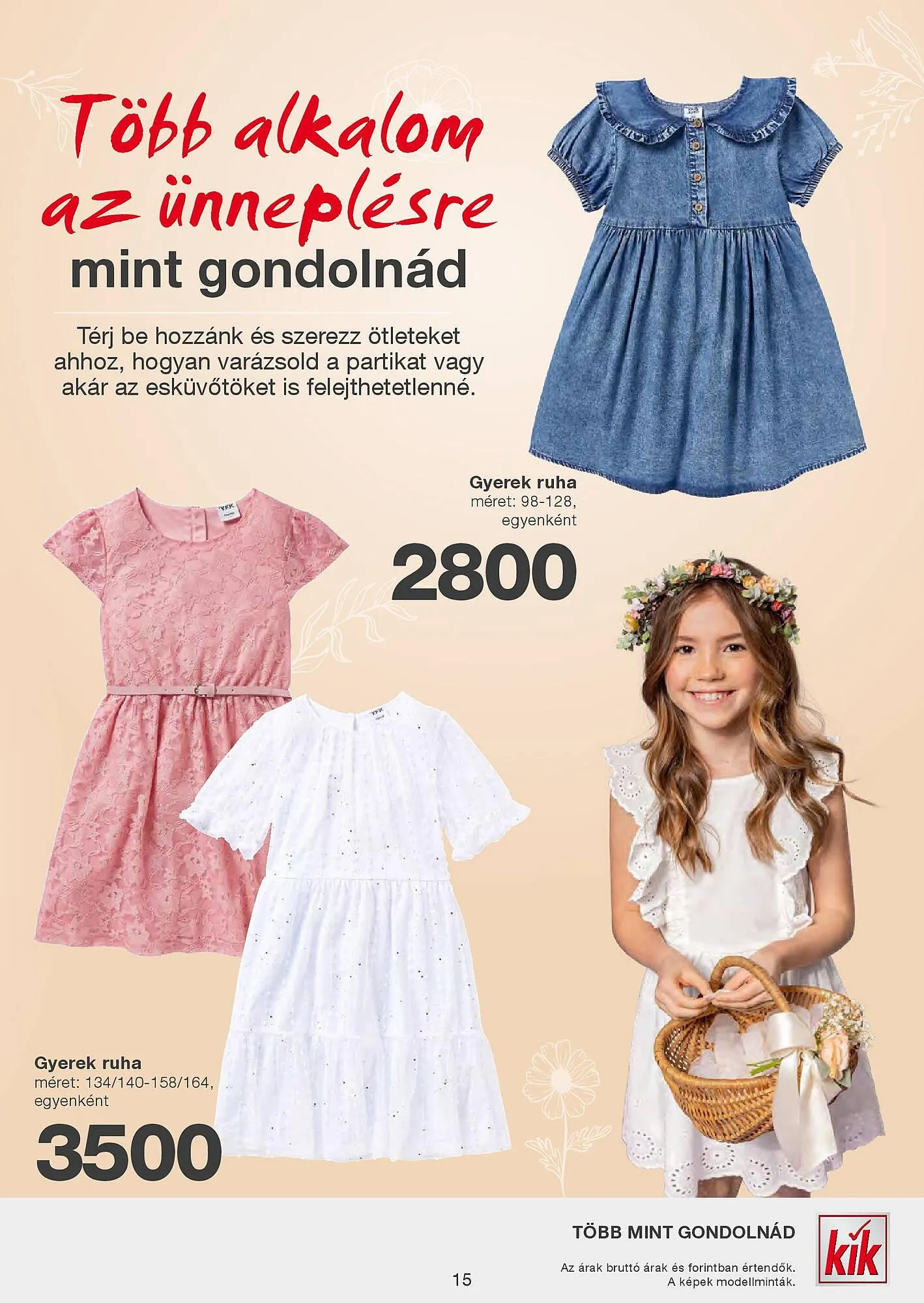 Katalógus Kik akciós újság március 28.-tól április 30.-ig 2025. - Oldal 15