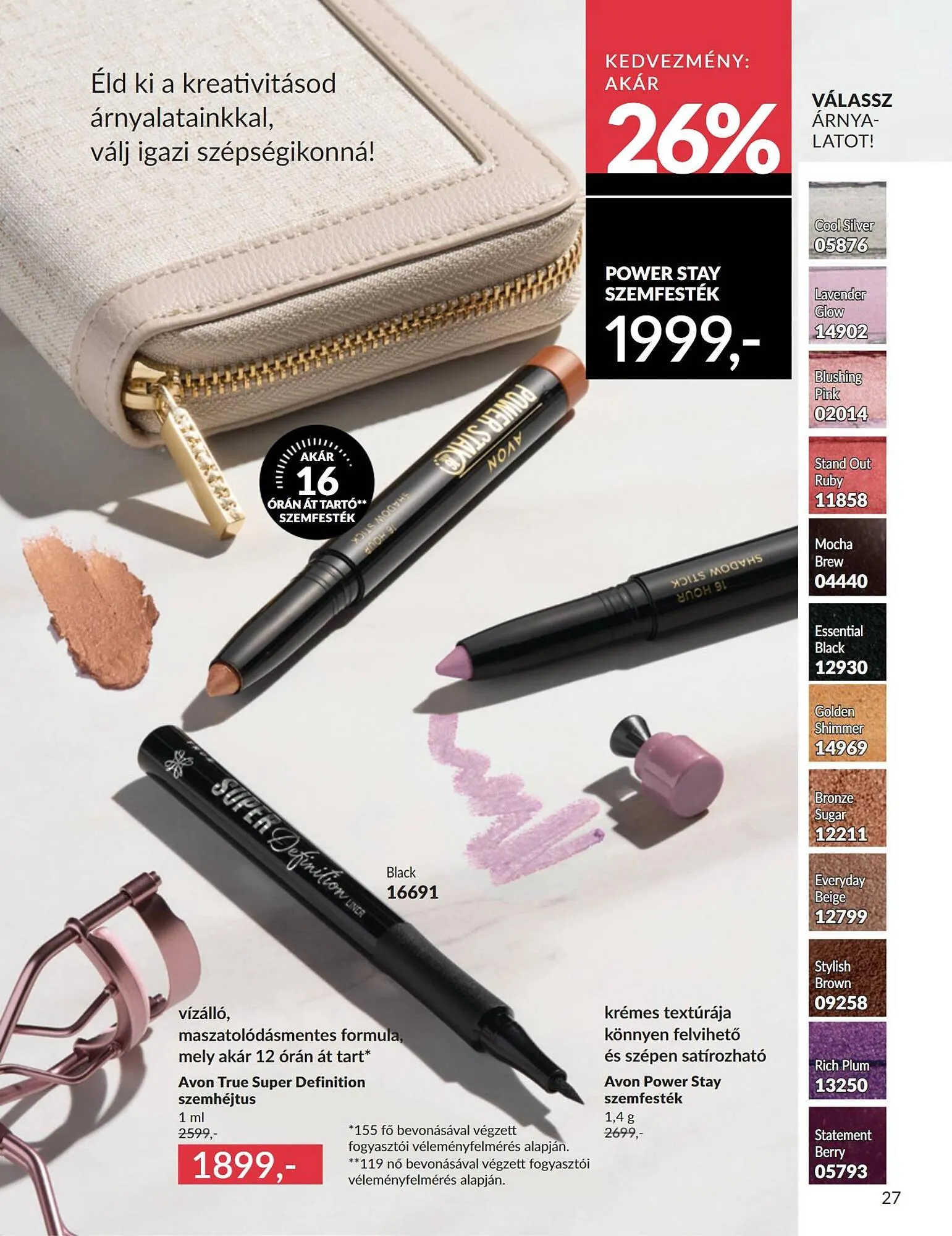 Katalógus AVON akciós újság március 1.-tól március 31.-ig 2025. - Oldal 27