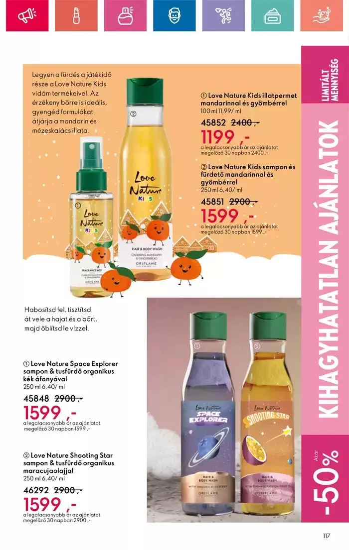 Katalógus ORIFLAME akciós október 20.-tól november 3.-ig 2024. - Oldal 117