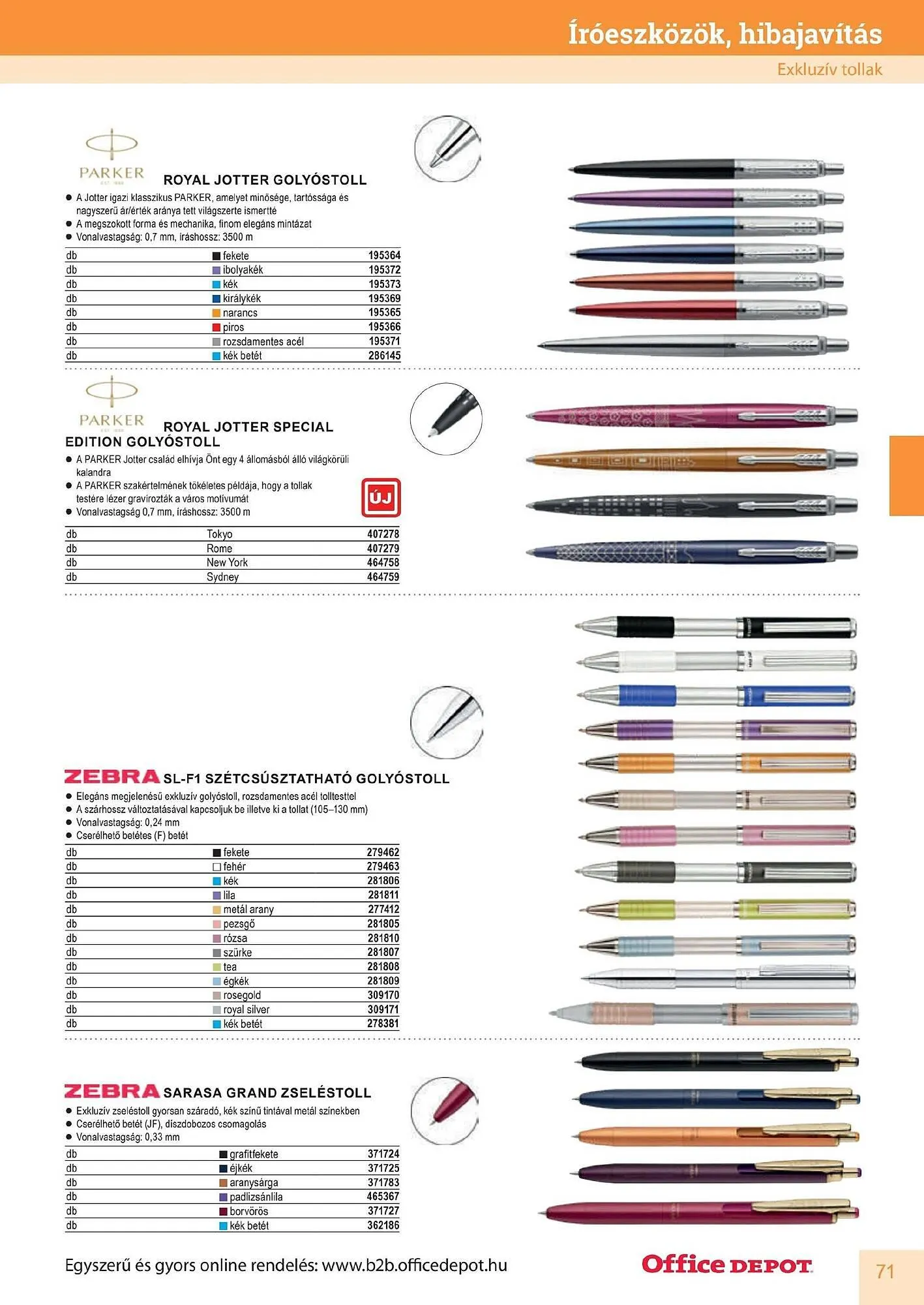 Katalógus Office Depot akciós újság május 9.-tól december 31.-ig 2026. - Oldal 71