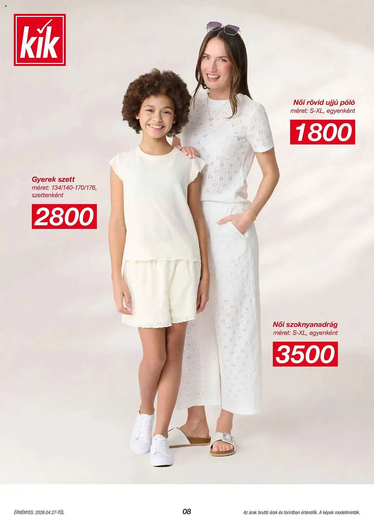 Katalógus Kik akciós újság április 27.-tól május 10.-ig 2026. - Oldal 8