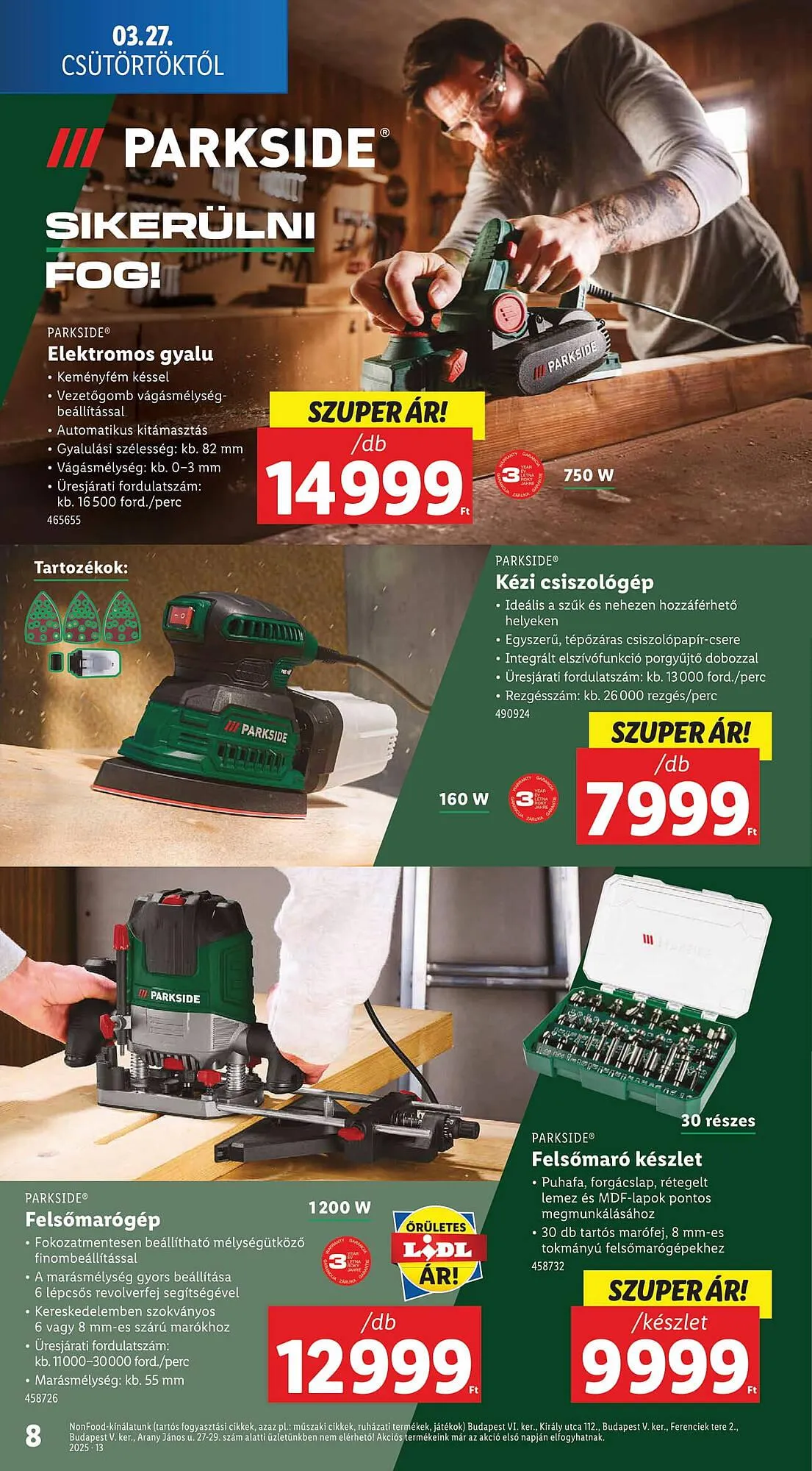 Katalógus Lidl akciós újság március 27.-tól április 2.-ig 2025. - Oldal 8