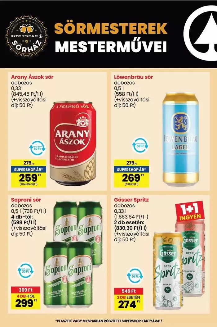 Katalógus INTERSPAR január 30.-tól február 5.-ig 2025. - Oldal 53