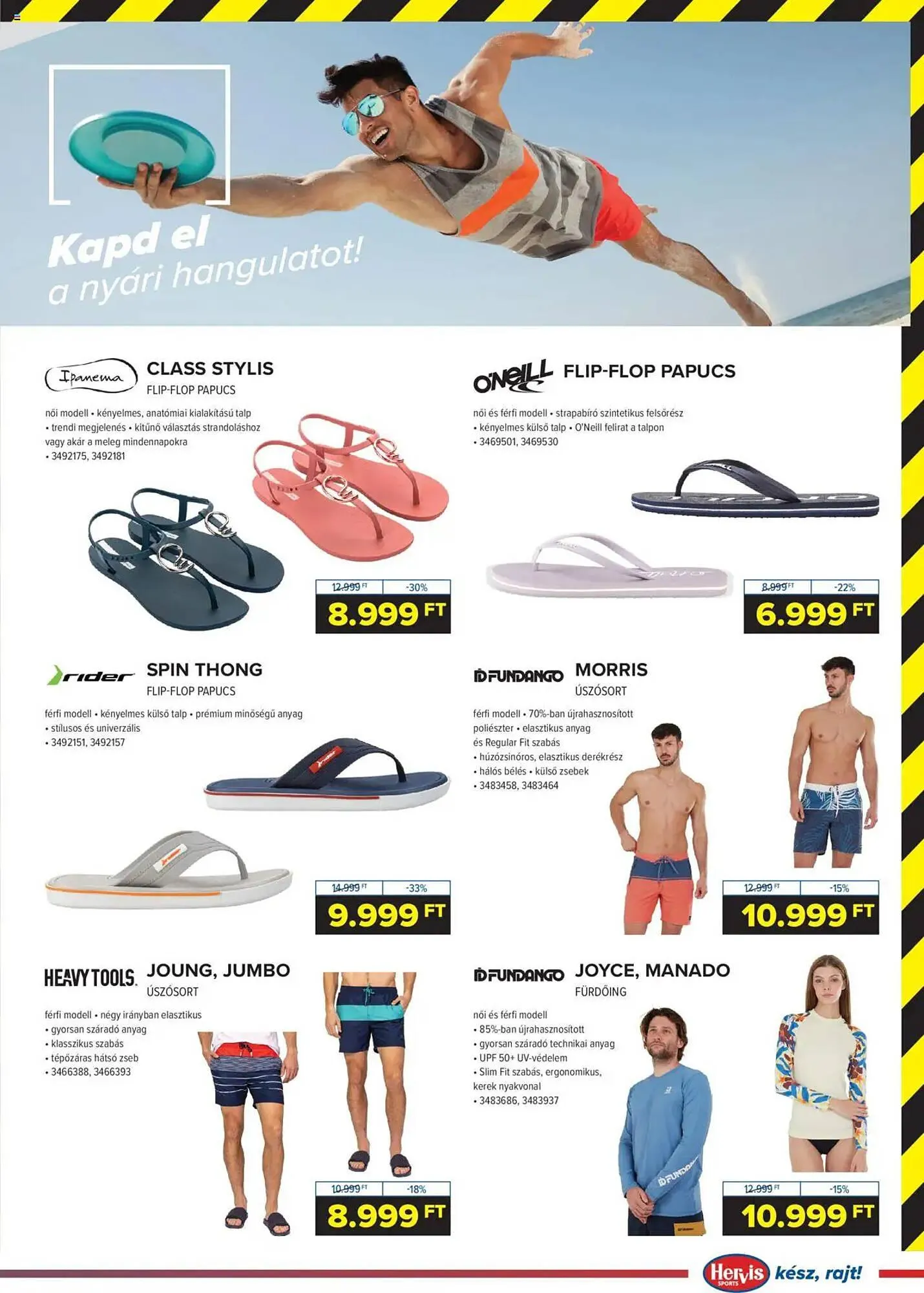 Katalógus Hervis akciós újság július 8.-tól augusztus 3.-ig 2025. - Oldal 3