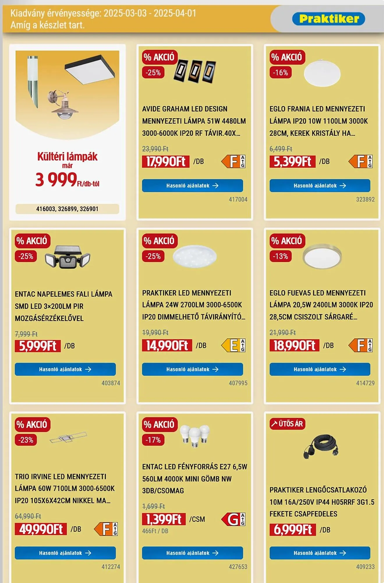 Katalógus Praktiker akciós újság március 3.-tól április 1.-ig 2025. - Oldal 17