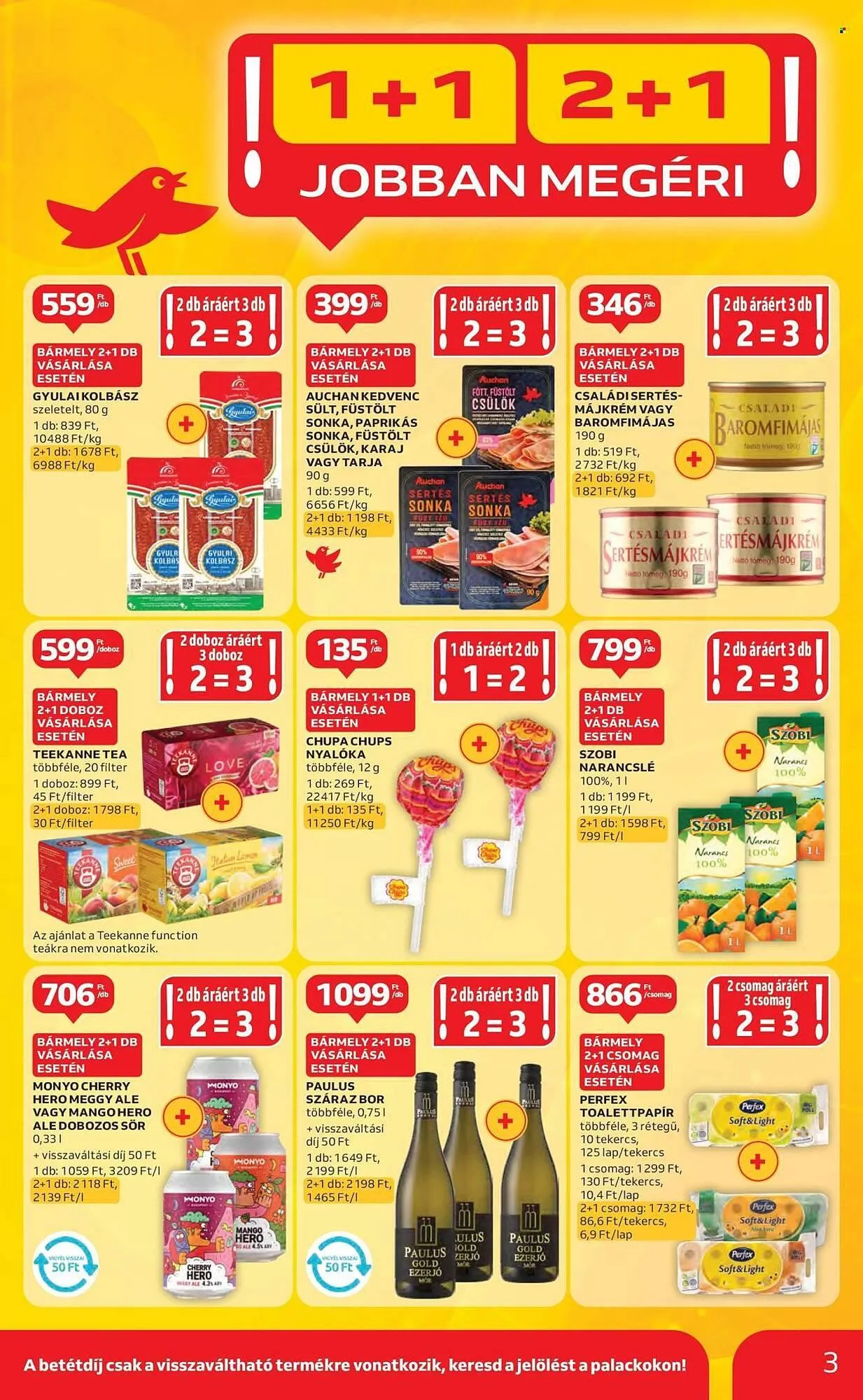 Katalógus Auchan akciós újság július 3.-tól július 9.-ig 2025. - Oldal 3