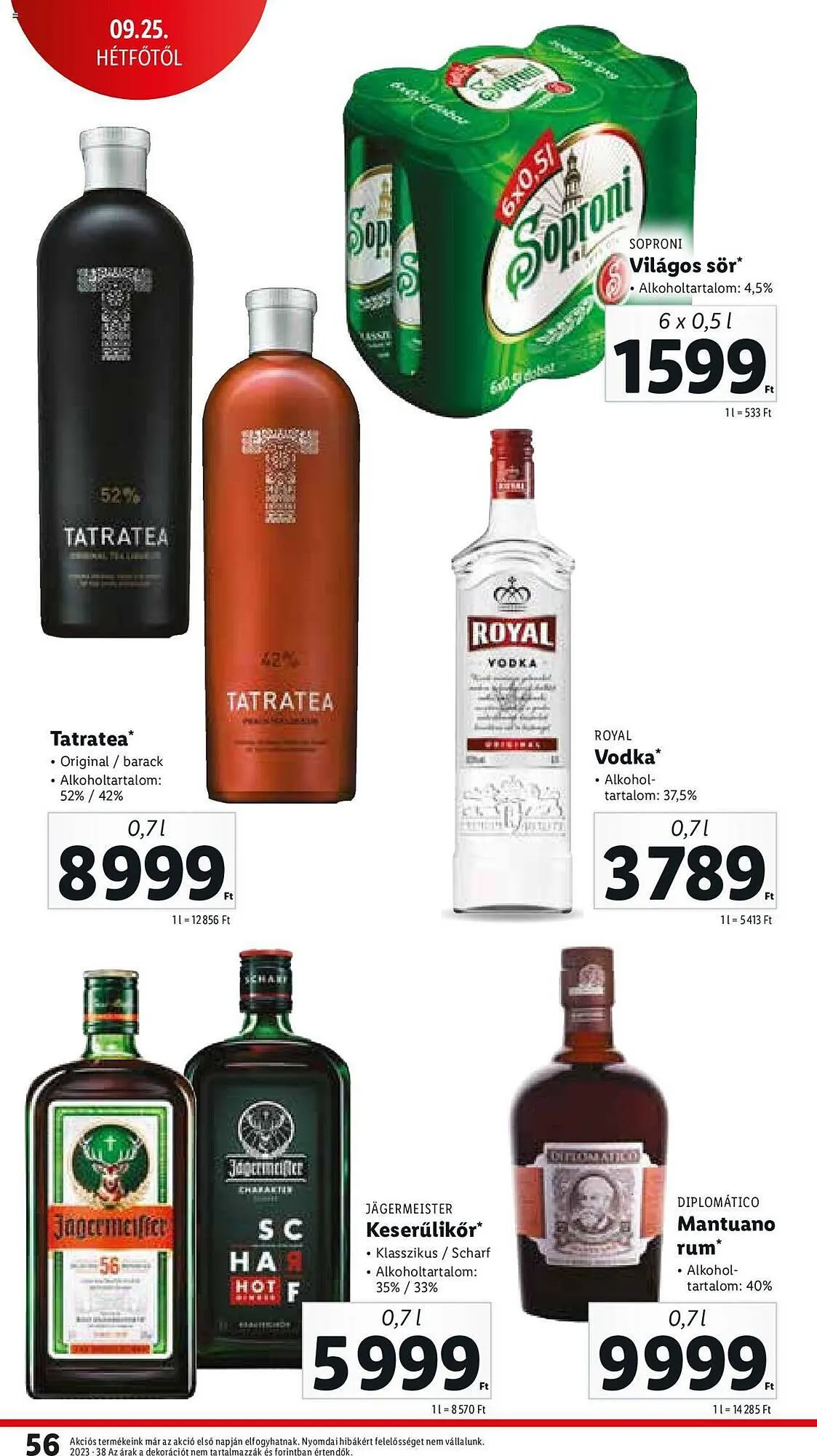 Katalógus Lidl akciós újság szeptember 21.-tól szeptember 27.-ig 2023. - Oldal 56