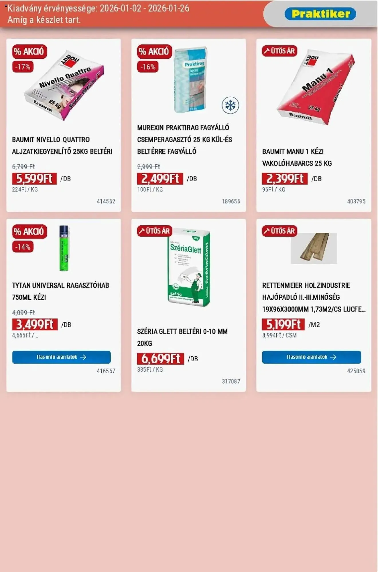 Katalógus Praktiker akciós újság január 2.-tól január 26.-ig 2026. - Oldal 21