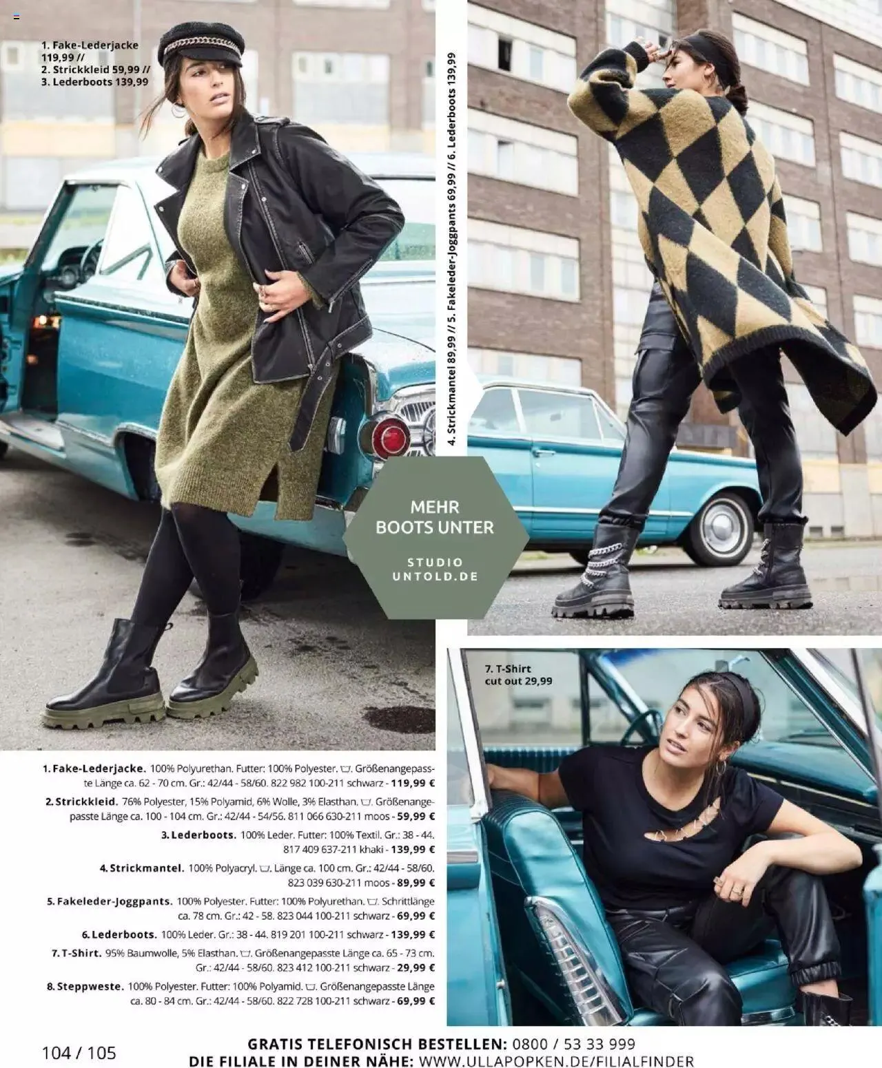 Katalógus Ulla Popken Akciós újság szeptember 1.-tól szeptember 30.-ig 2023. - Oldal 104