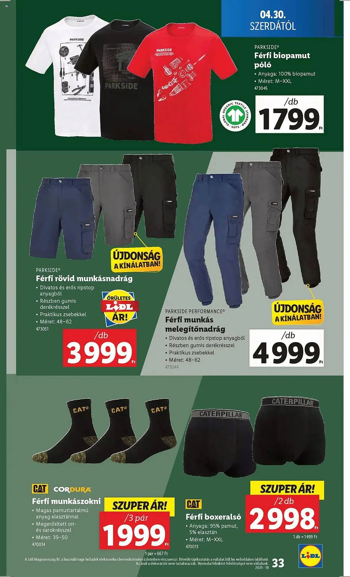 Katalógus Lidl akciós újság április 30.-tól május 7.-ig 2025. - Oldal 33