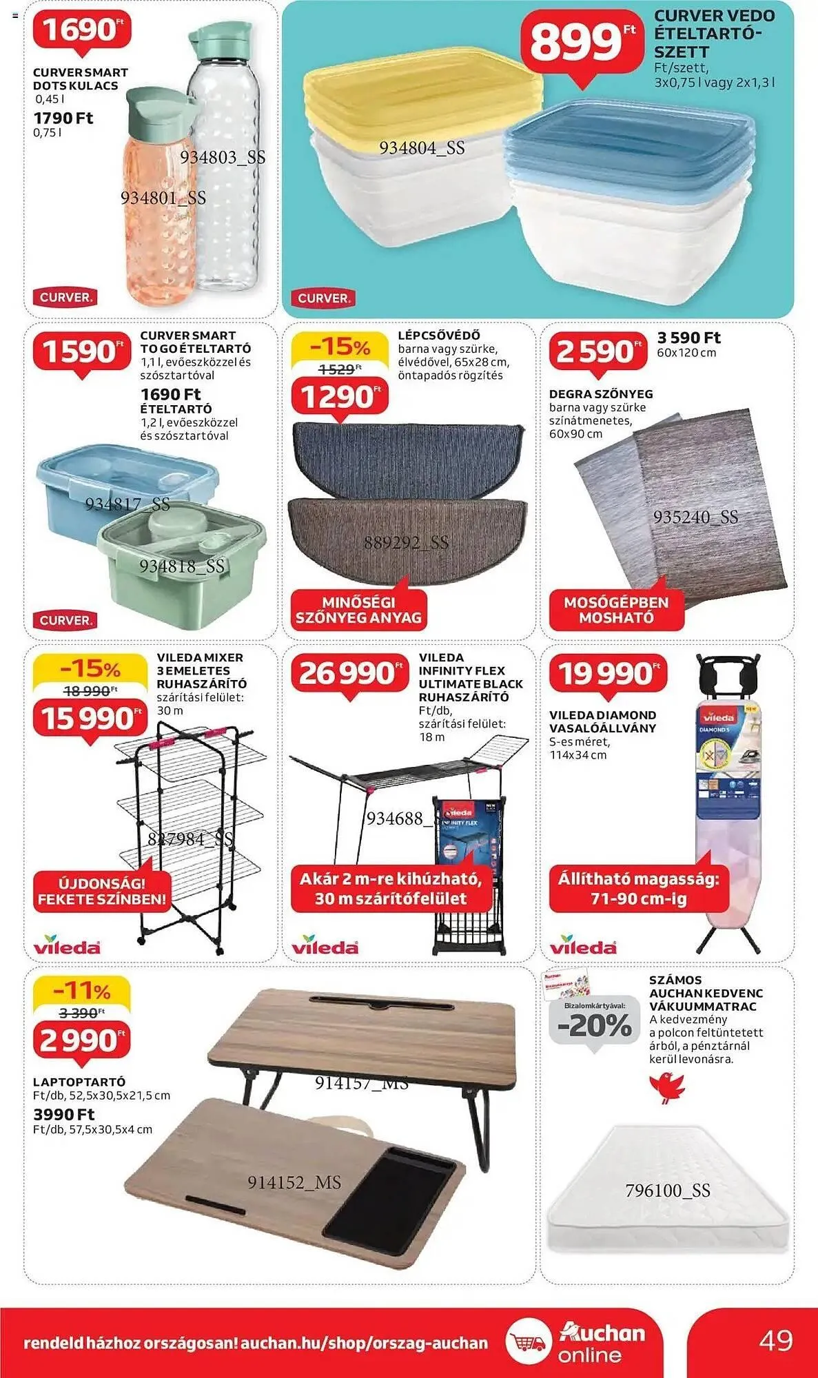 Katalógus Auchan akciós újság április 10.-tól április 16.-ig 2025. - Oldal 49