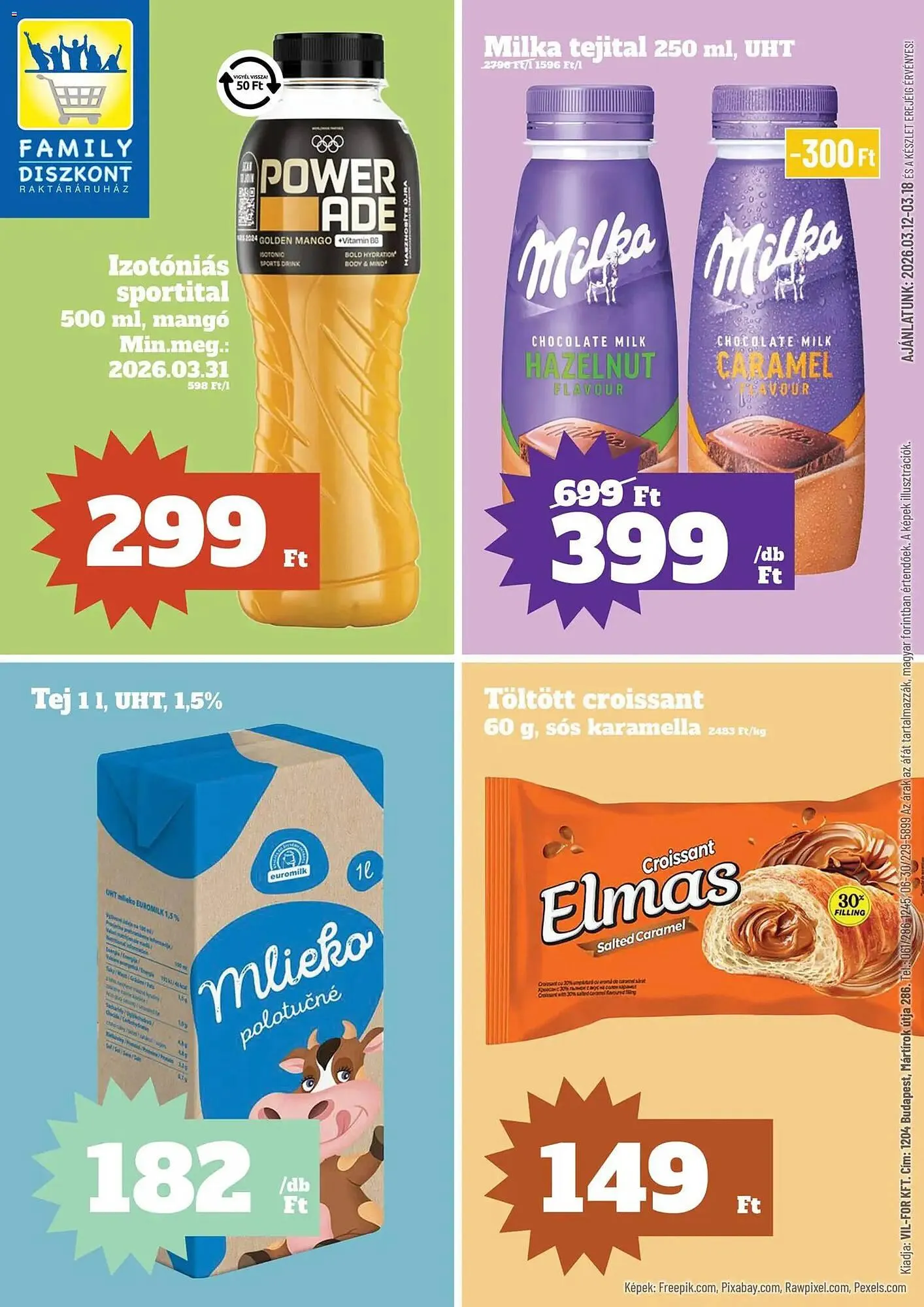 Family Diszkont akciós újság - 1