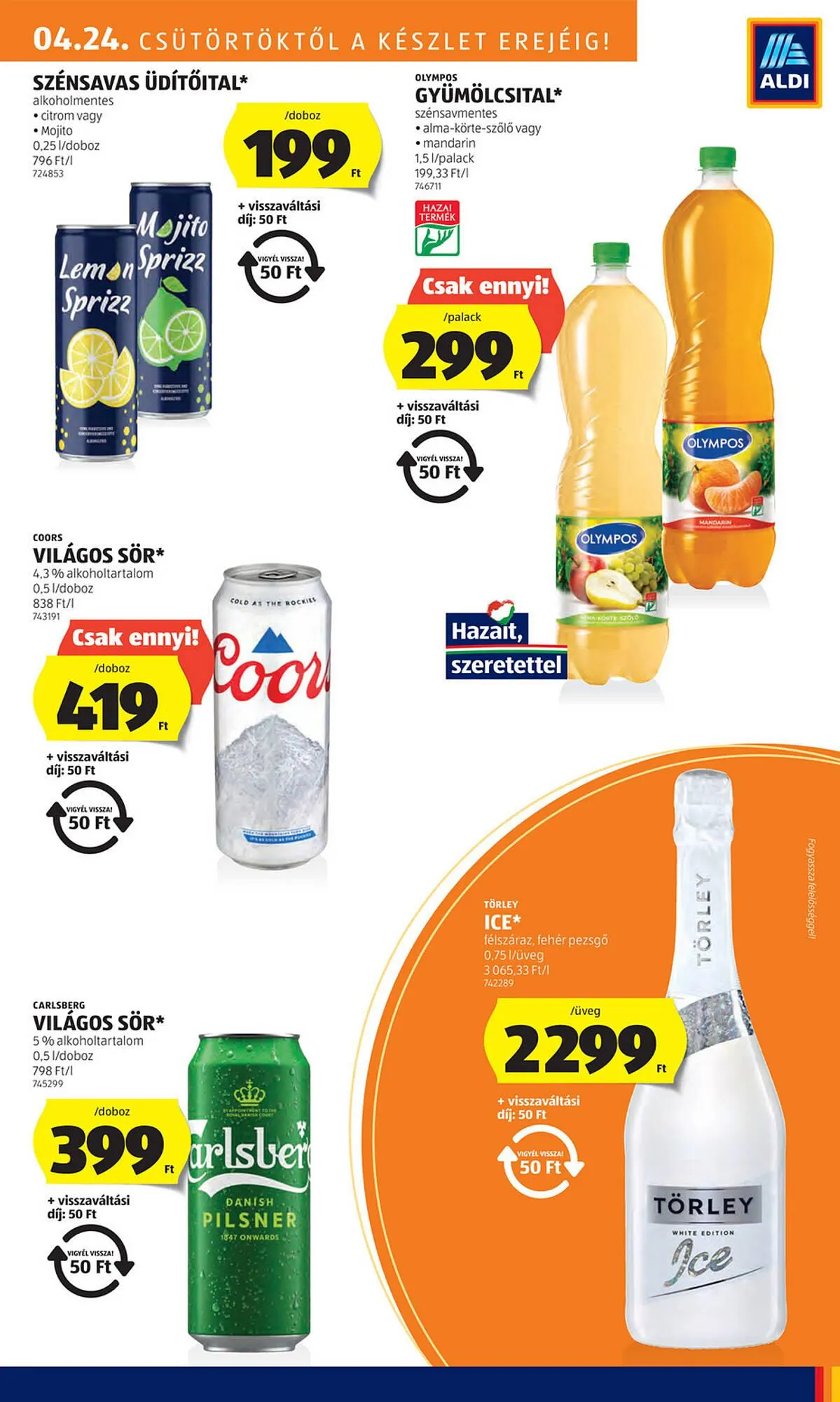 Katalógus ALDI akciós újság április 24.-tól április 29.-ig 2025. - Oldal 15