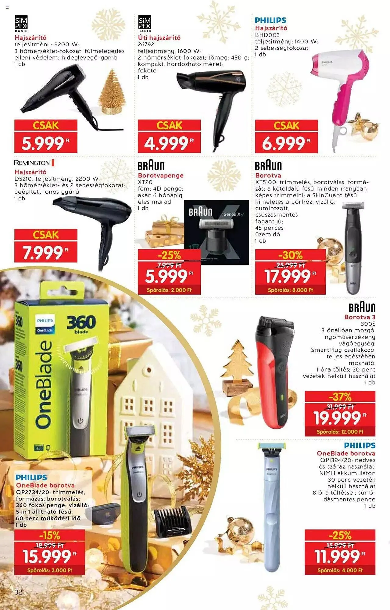 Katalógus Interspar akciós újság november 22.-tól december 24.-ig 2023. - Oldal 32