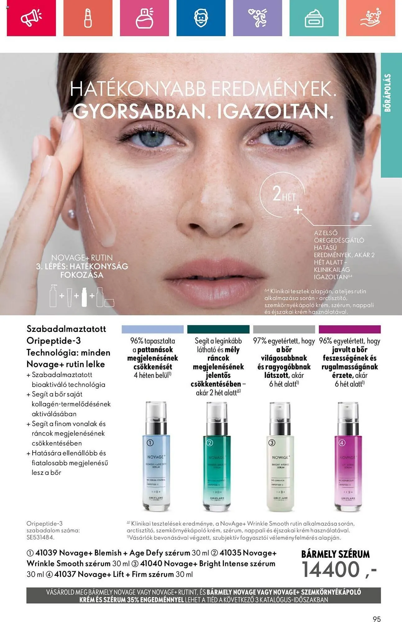 Katalógus Oriflame akciós újság október 20.-tól november 9.-ig 2024. - Oldal 95