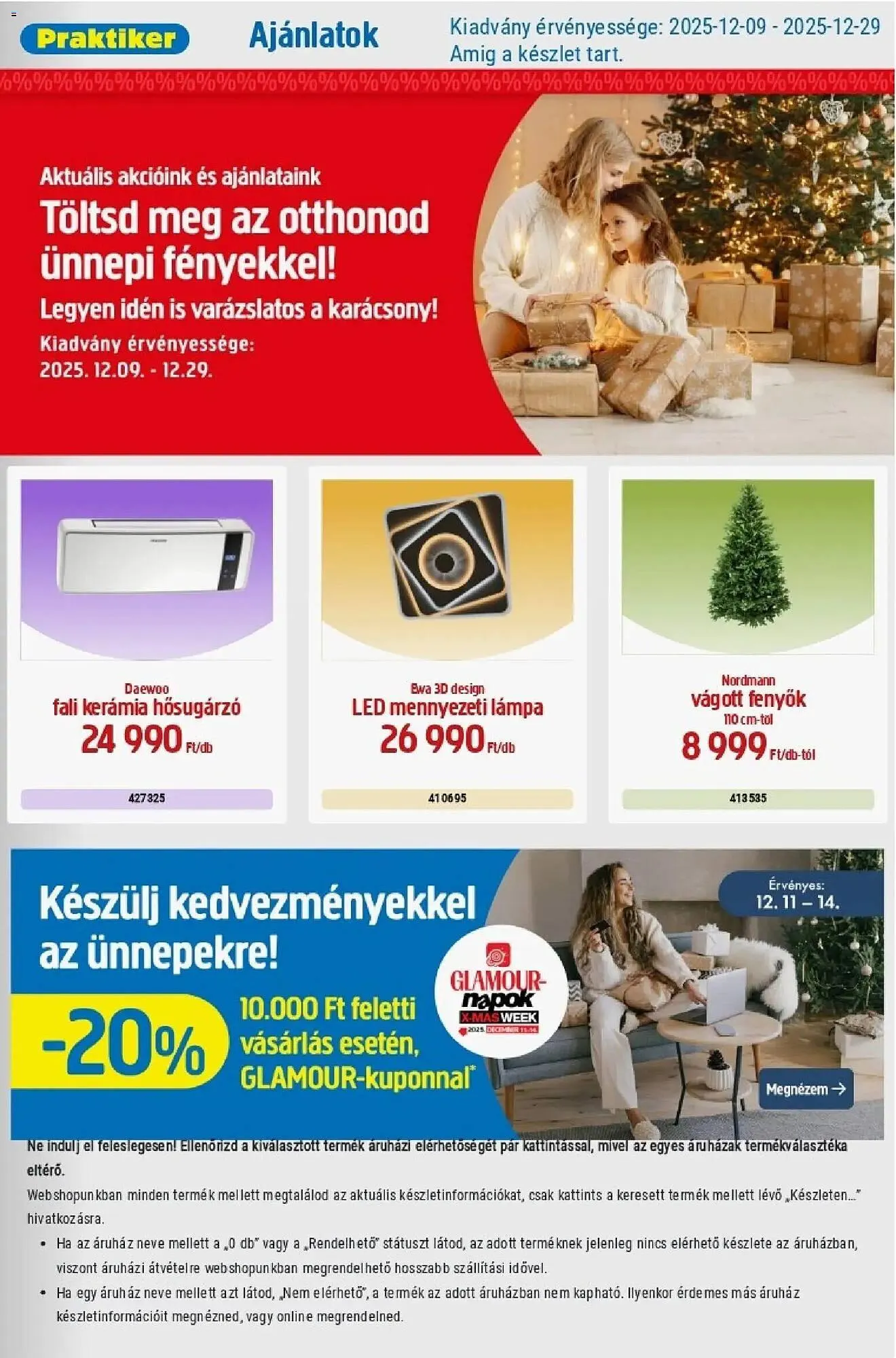 Katalógus Praktiker akciós újság december 9.-tól december 29.-ig 2025. - Oldal 1