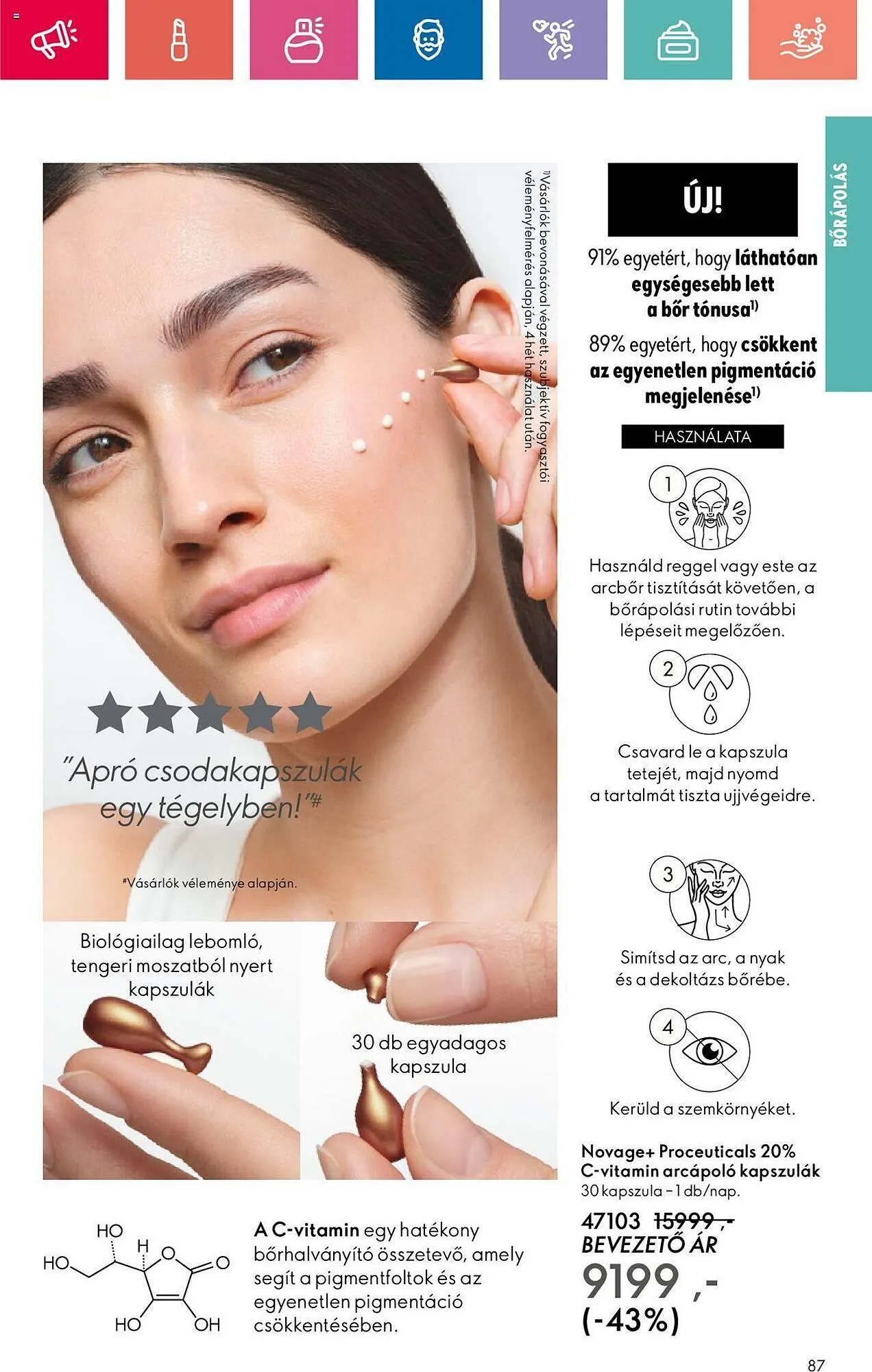 Katalógus Oriflame akciós újság október 20.-tól november 9.-ig 2024. - Oldal 87