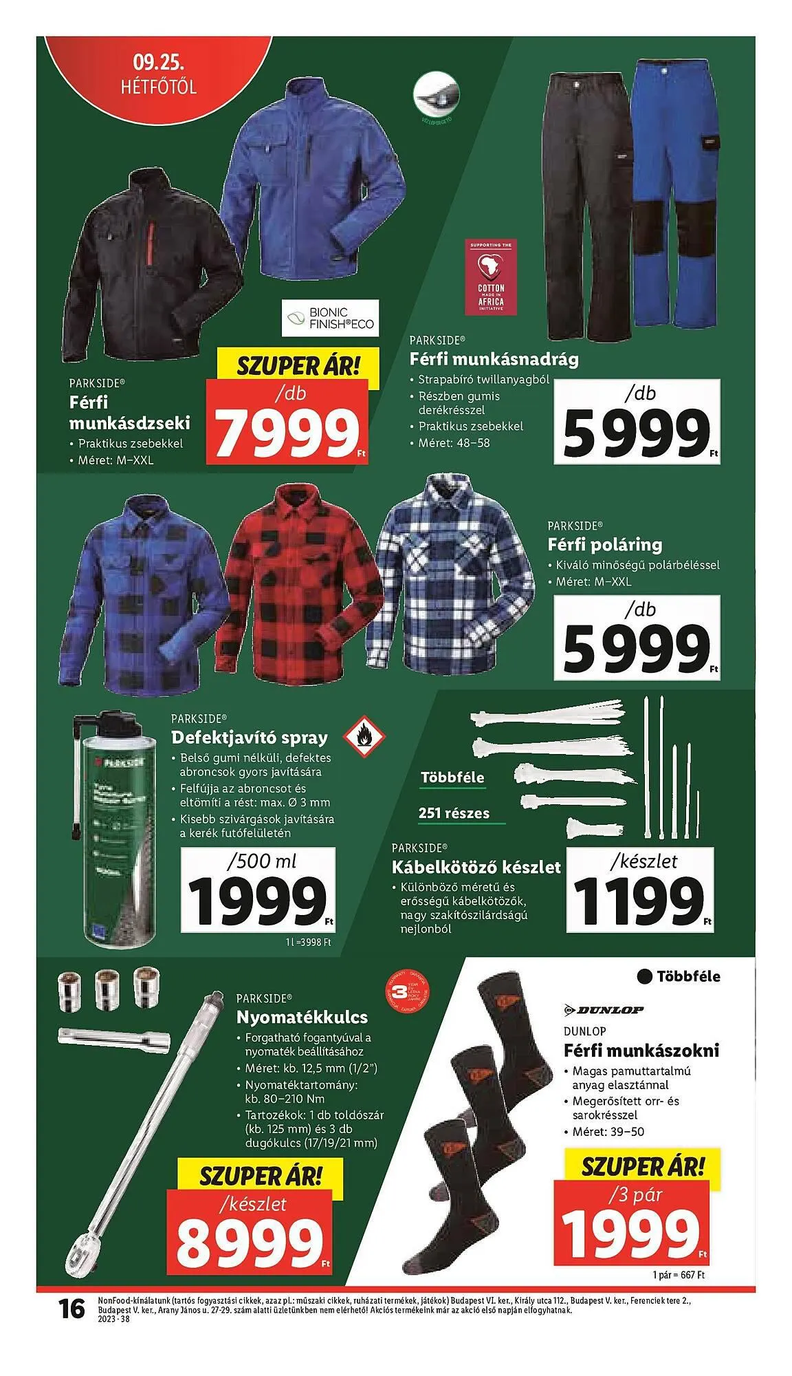 Katalógus Lidl akciós újság szeptember 21.-tól szeptember 27.-ig 2023. - Oldal 16