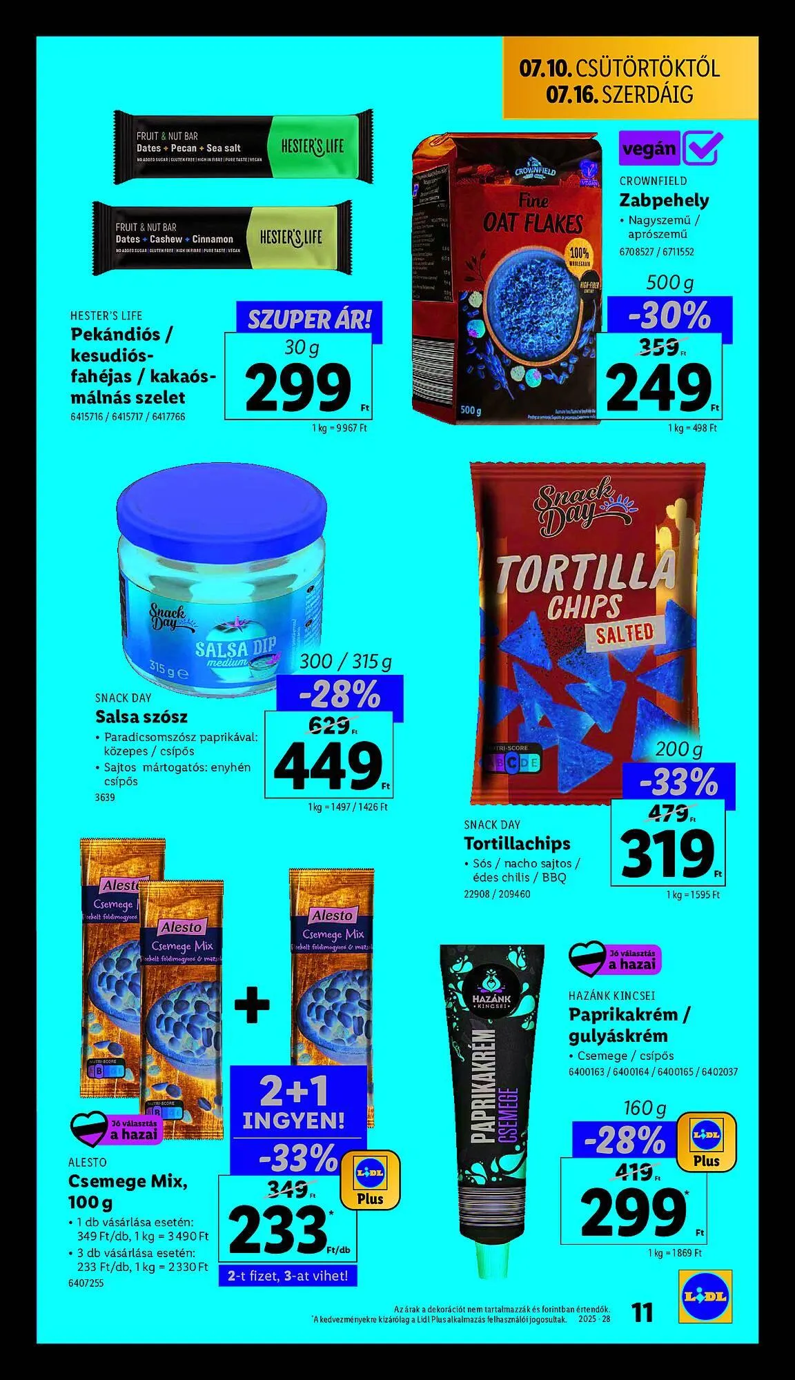 Katalógus Lidl akciós újság július 10.-tól július 16.-ig 2025. - Oldal 11