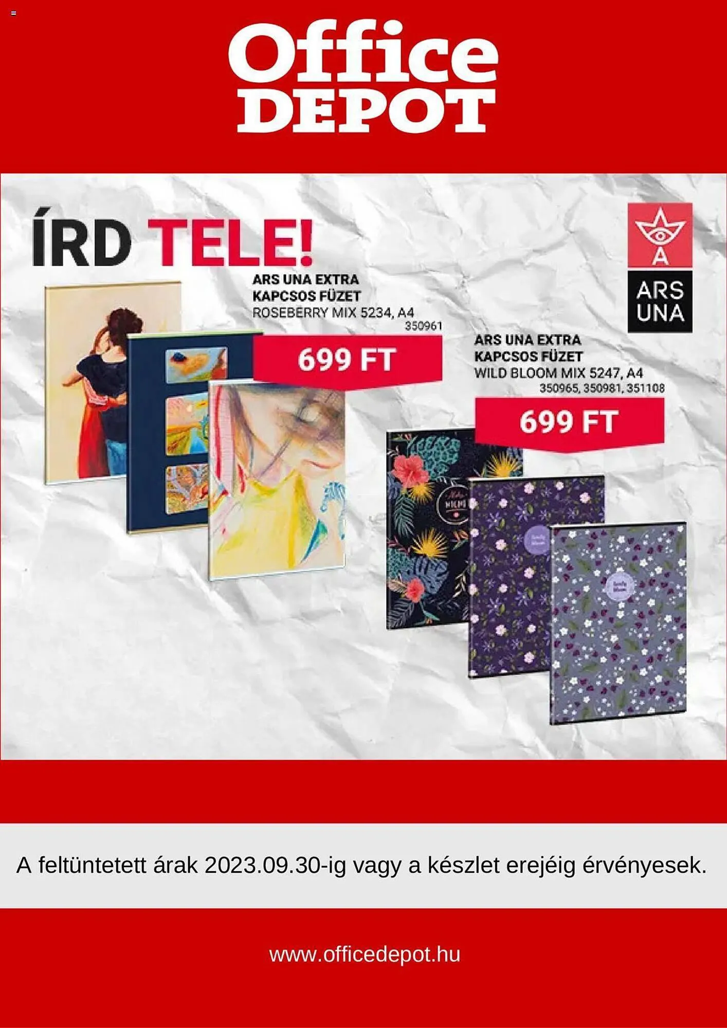 Katalógus Office Depot akciós újság szeptember 12.-tól szeptember 30.-ig 2023. - Oldal 7