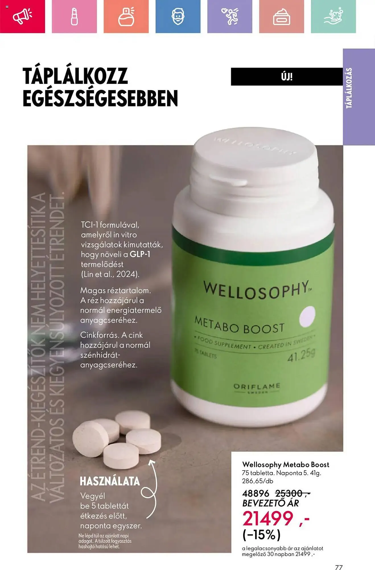 Katalógus Oriflame akciós újság április 13.-tól május 3.-ig 2025. - Oldal 77