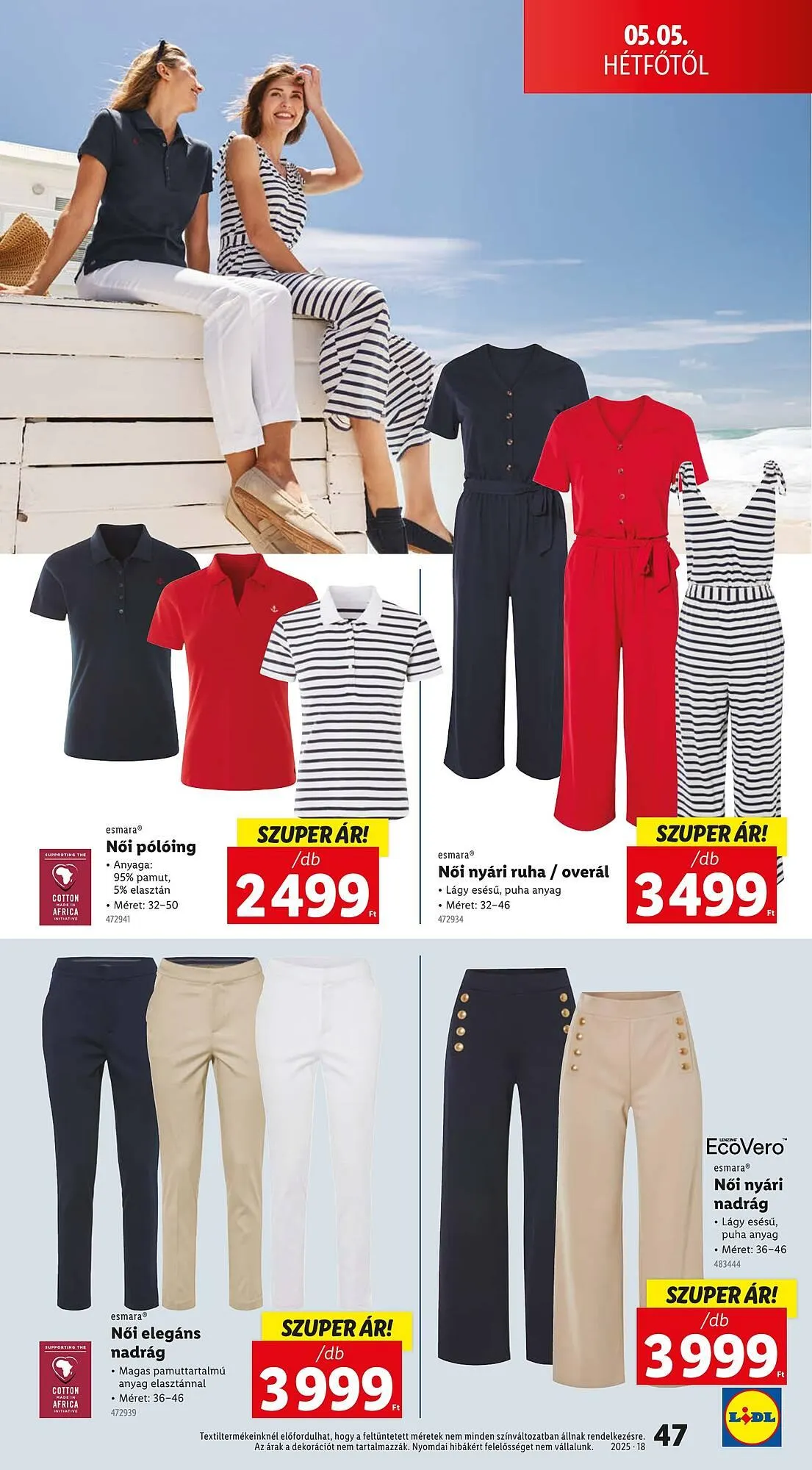 Katalógus Lidl akciós újság április 30.-tól május 4.-ig 2025. - Oldal 47