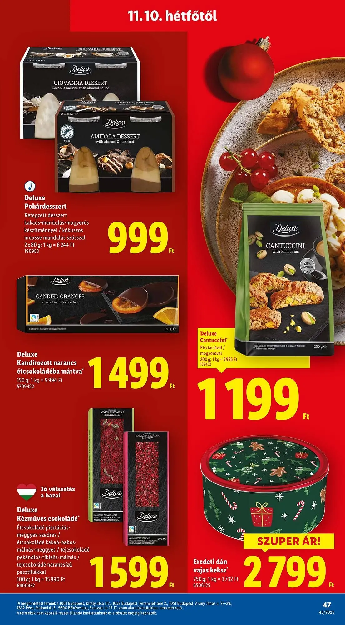 Katalógus Lidl akciós újság november 6.-tól november 12.-ig 2025. - Oldal 47
