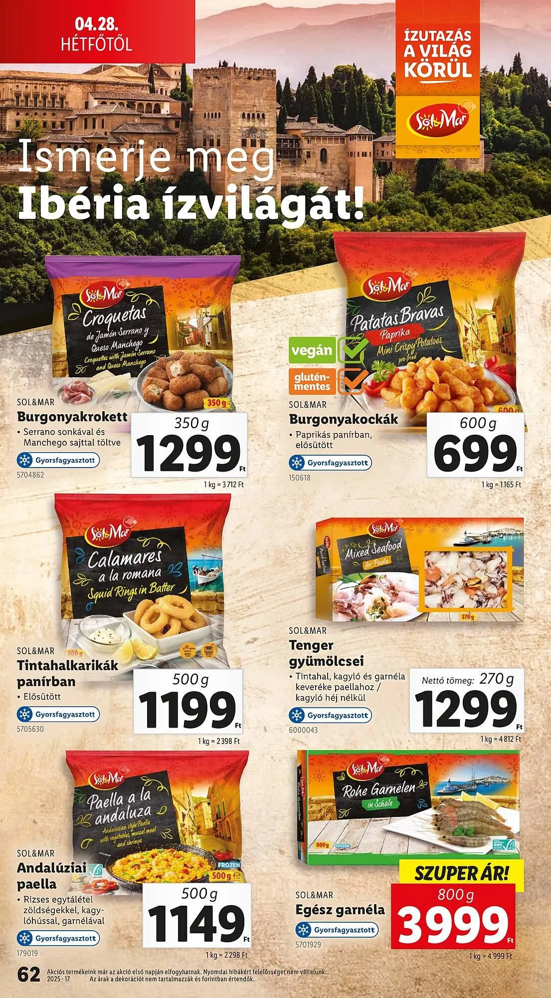 Katalógus Lidl akciós újság április 24.-tól április 29.-ig 2025. - Oldal 62