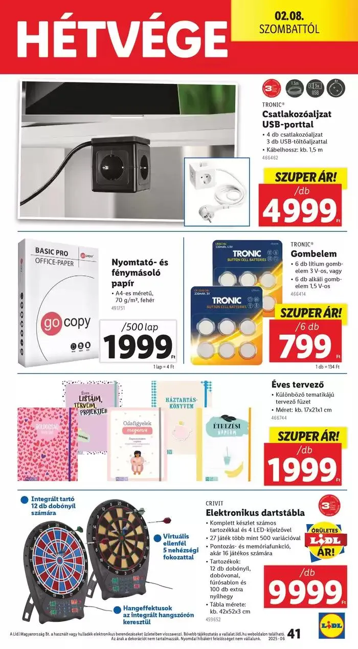 Katalógus Akciós újság – 06. hét február 6.-tól február 12.-ig 2025. - Oldal 31