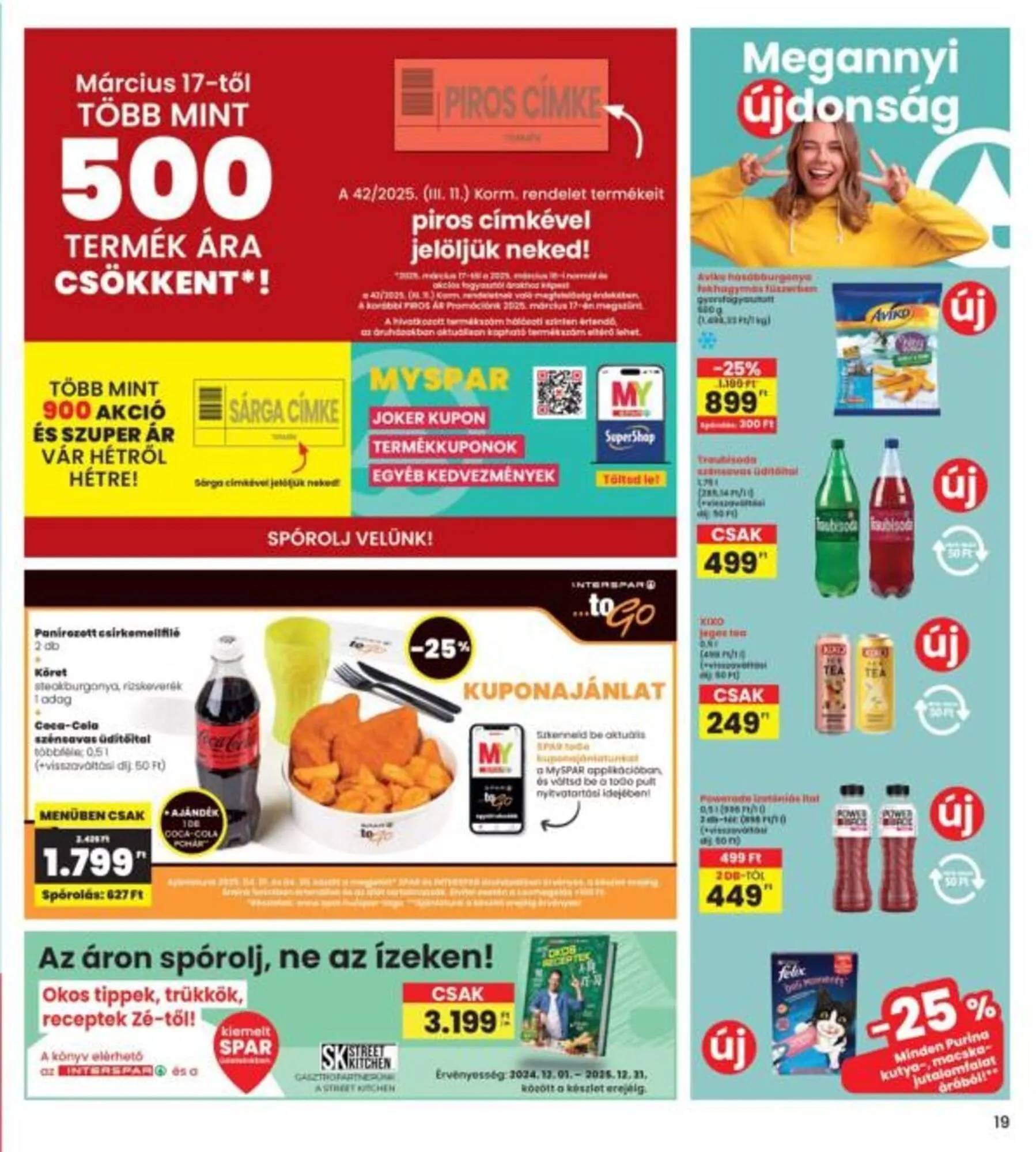 Katalógus Interspar akciós újság március 30.-tól április 9.-ig 2025. - Oldal 19