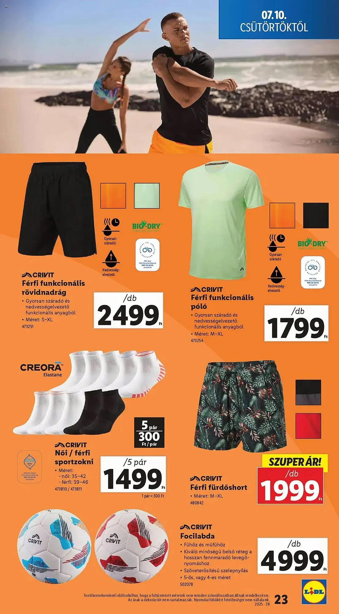 Katalógus Lidl akciós újság július 10.-tól július 16.-ig 2025. - Oldal 23