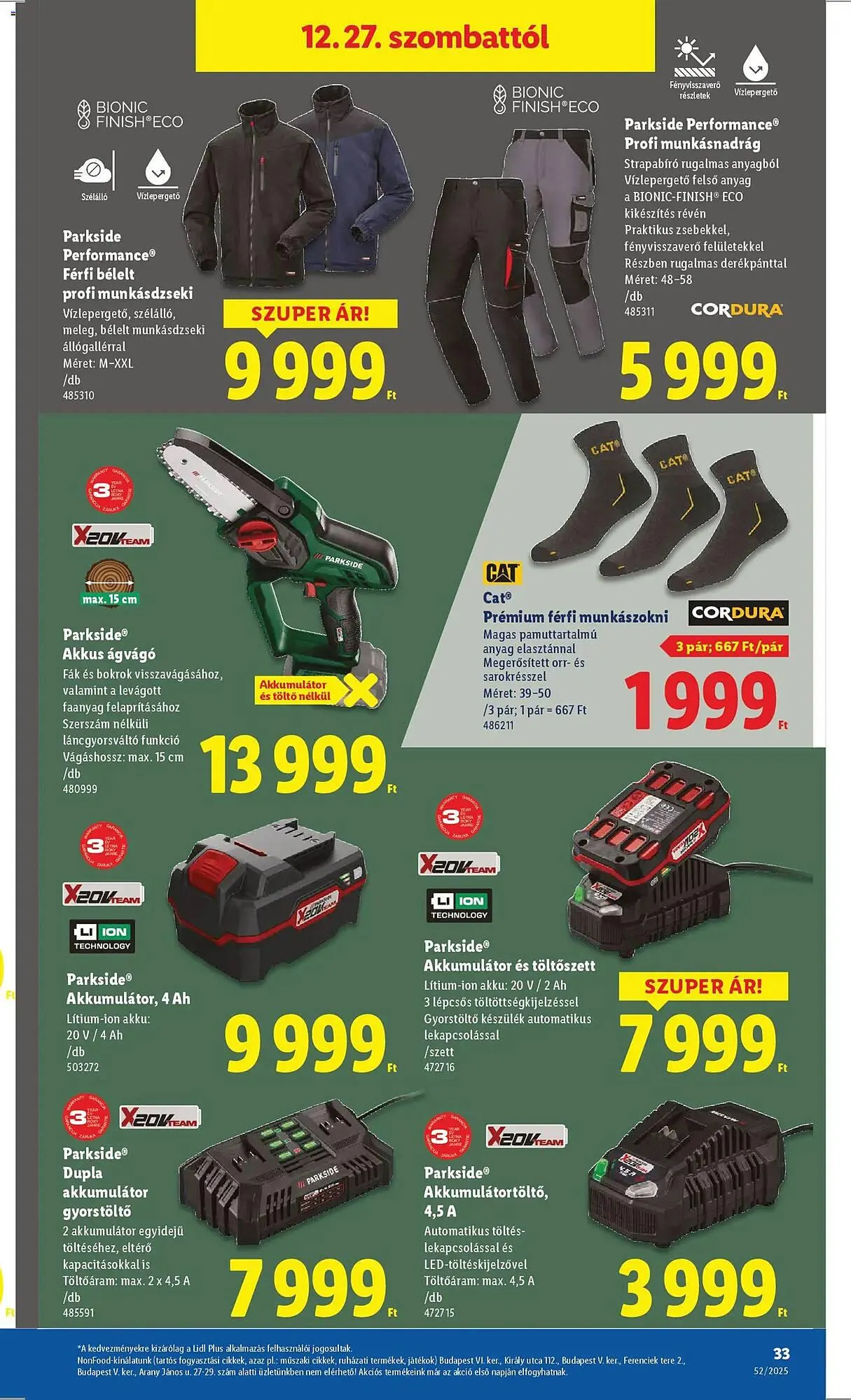 Katalógus Lidl akciós újság december 27.-tól december 31.-ig 2025. - Oldal 33