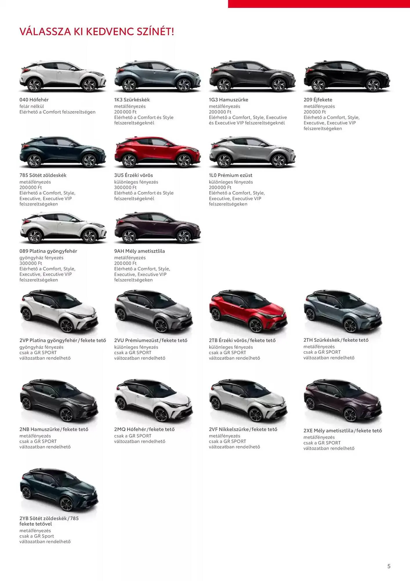 Katalógus Toyota akciós újság január 8.-tól január 8.-ig 2026. - Oldal 5