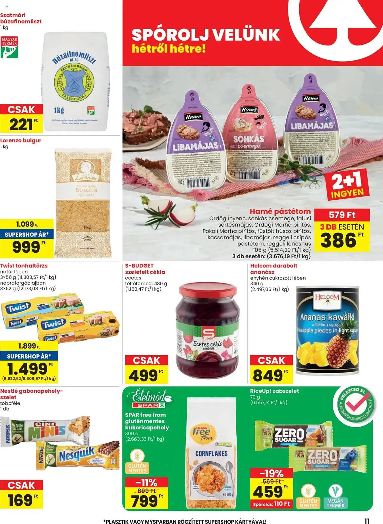 Katalógus Spar akciós újság március 27.-tól április 2.-ig 2025. - Oldal 11