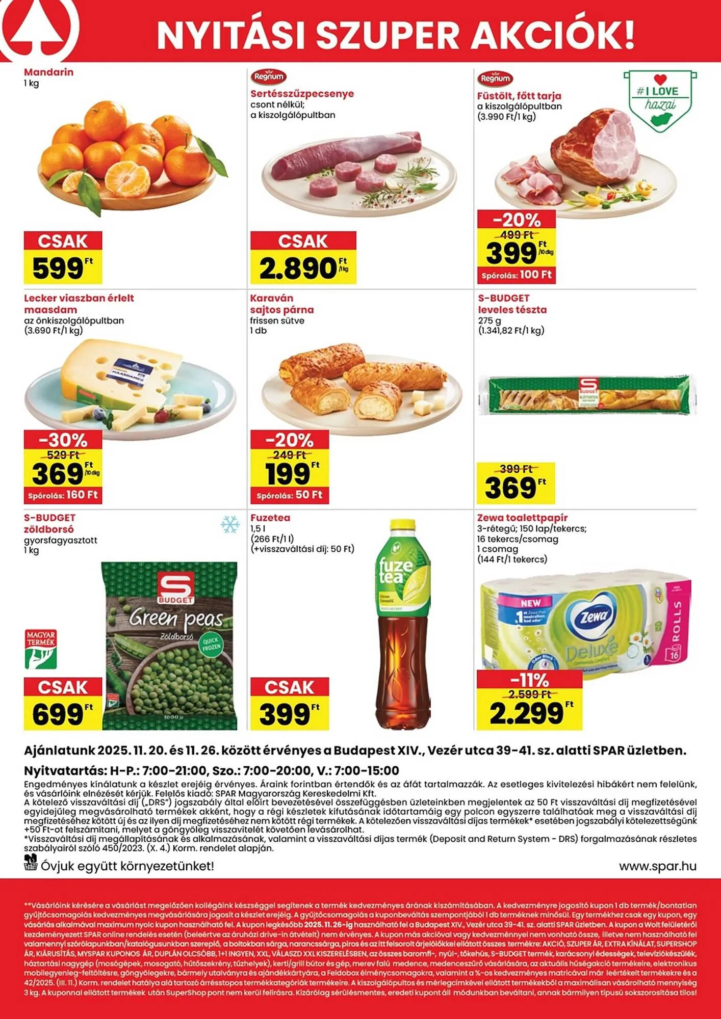Katalógus Spar akciós újság november 20.-tól november 26.-ig 2025. - Oldal 2