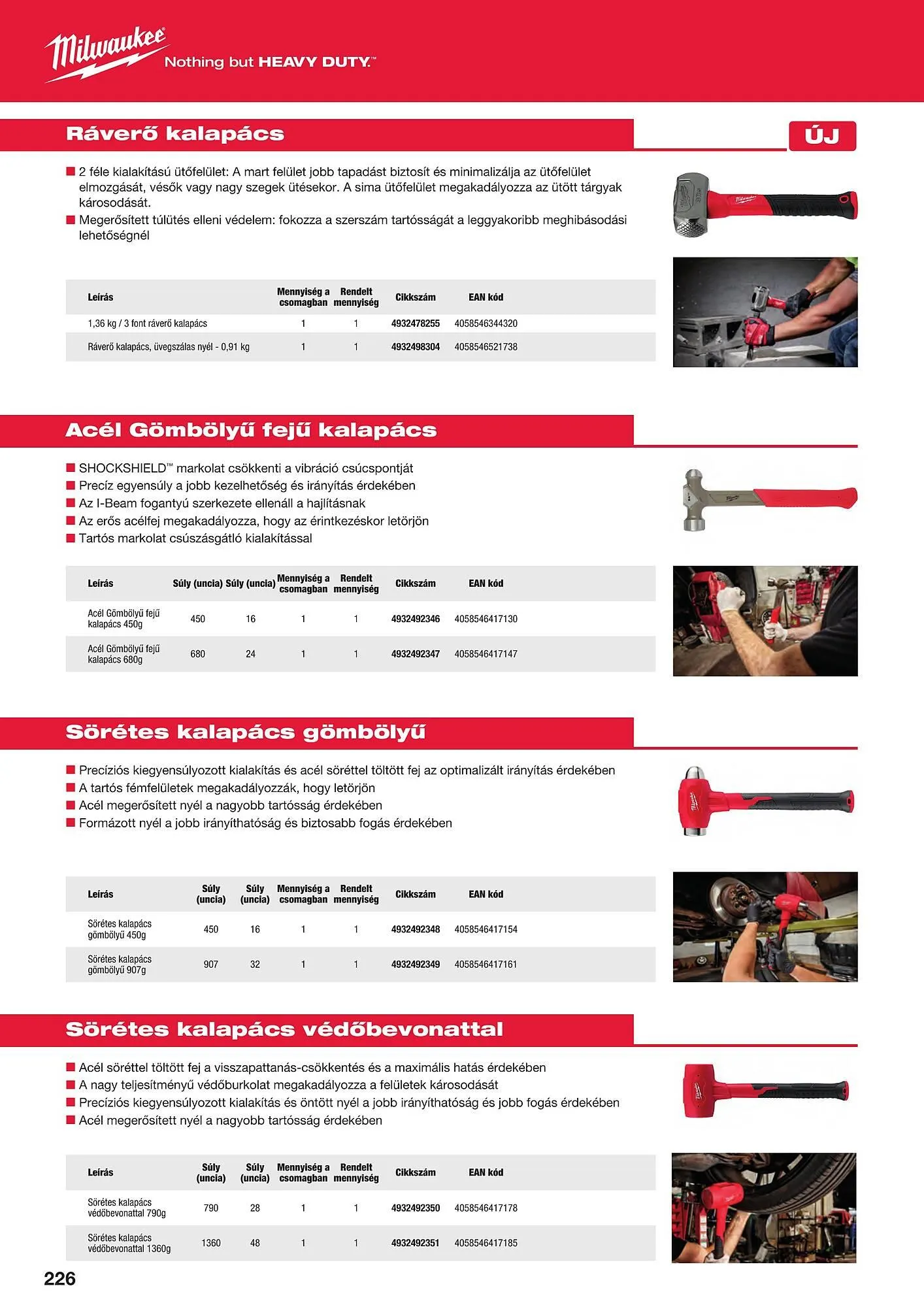 Katalógus Milwaukee akciós újság szeptember 16.-tól december 31.-ig 2025. - Oldal 226