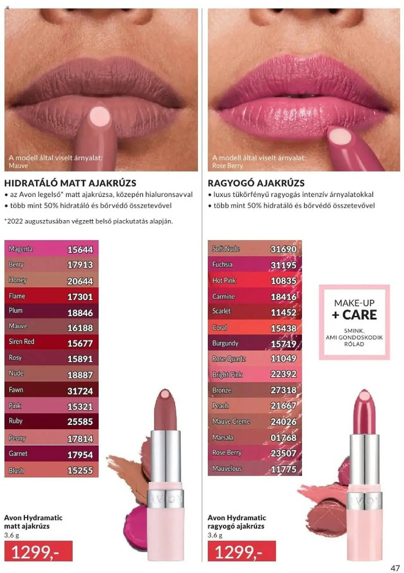 Katalógus AVON akciós újság január 1.-tól január 31.-ig 2025. - Oldal 47